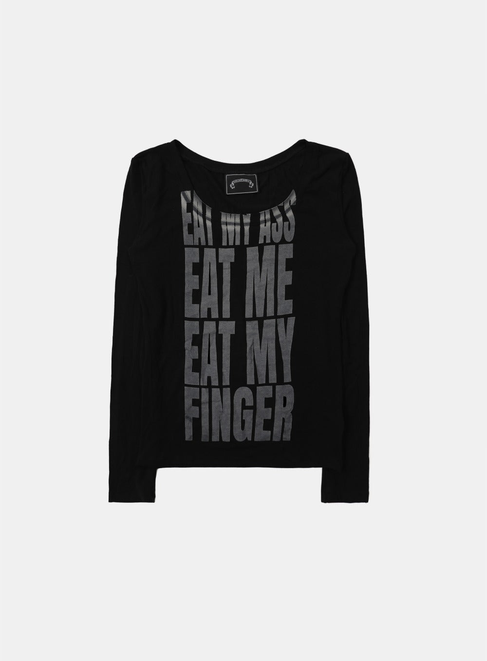 Eat Me Loose Fit Tee - Black