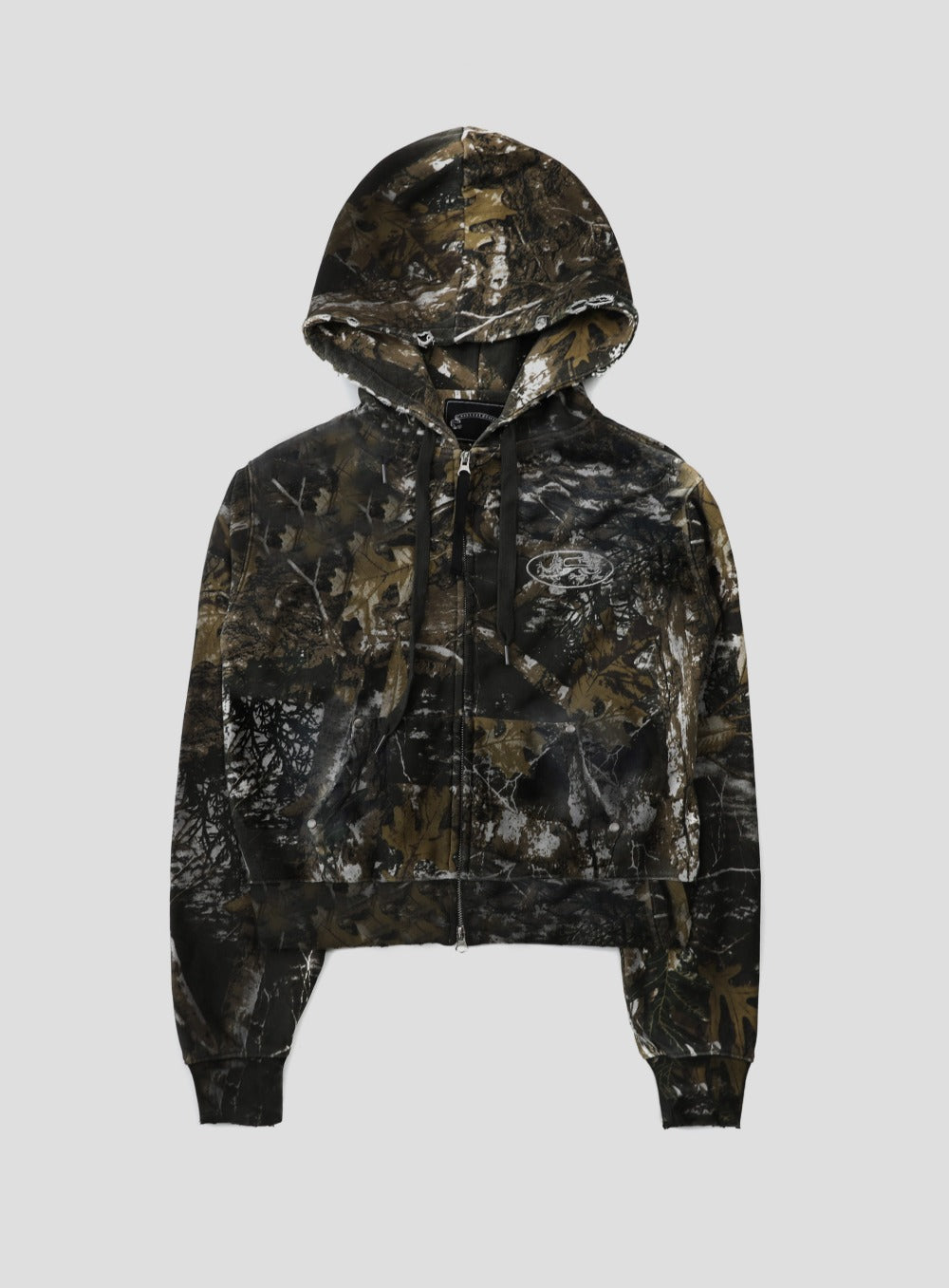Mystic Capsule Hooded Zip-Up - Dark Real Tree