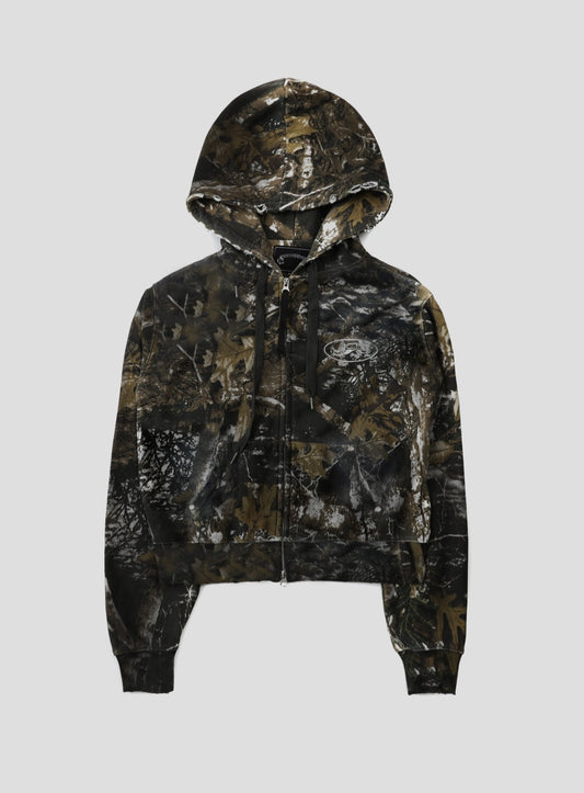Mystic Capsule Hooded Zip-Up - Dark Real Tree