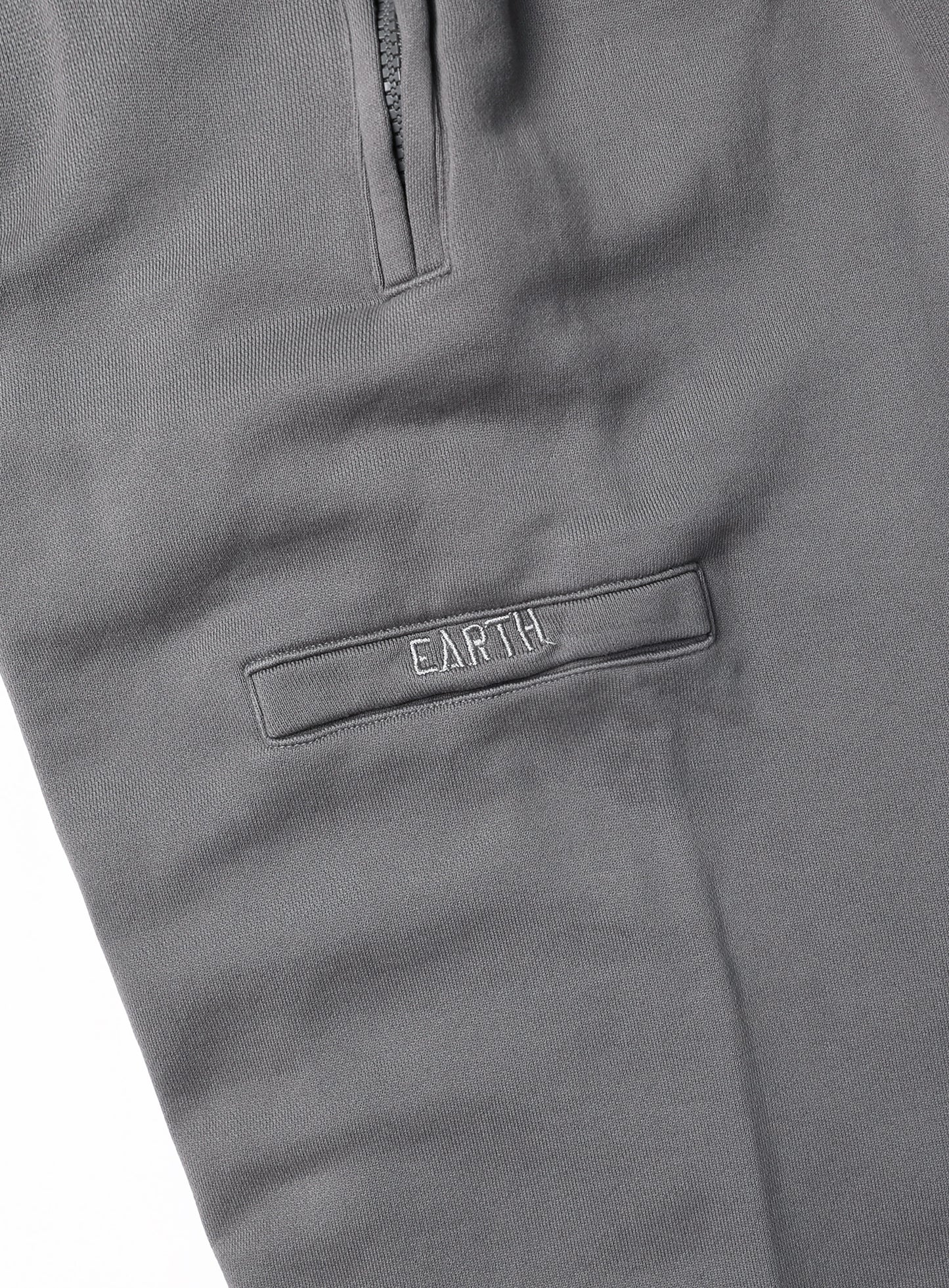 Old Effect Super Wide Trousers - Sleet Gray