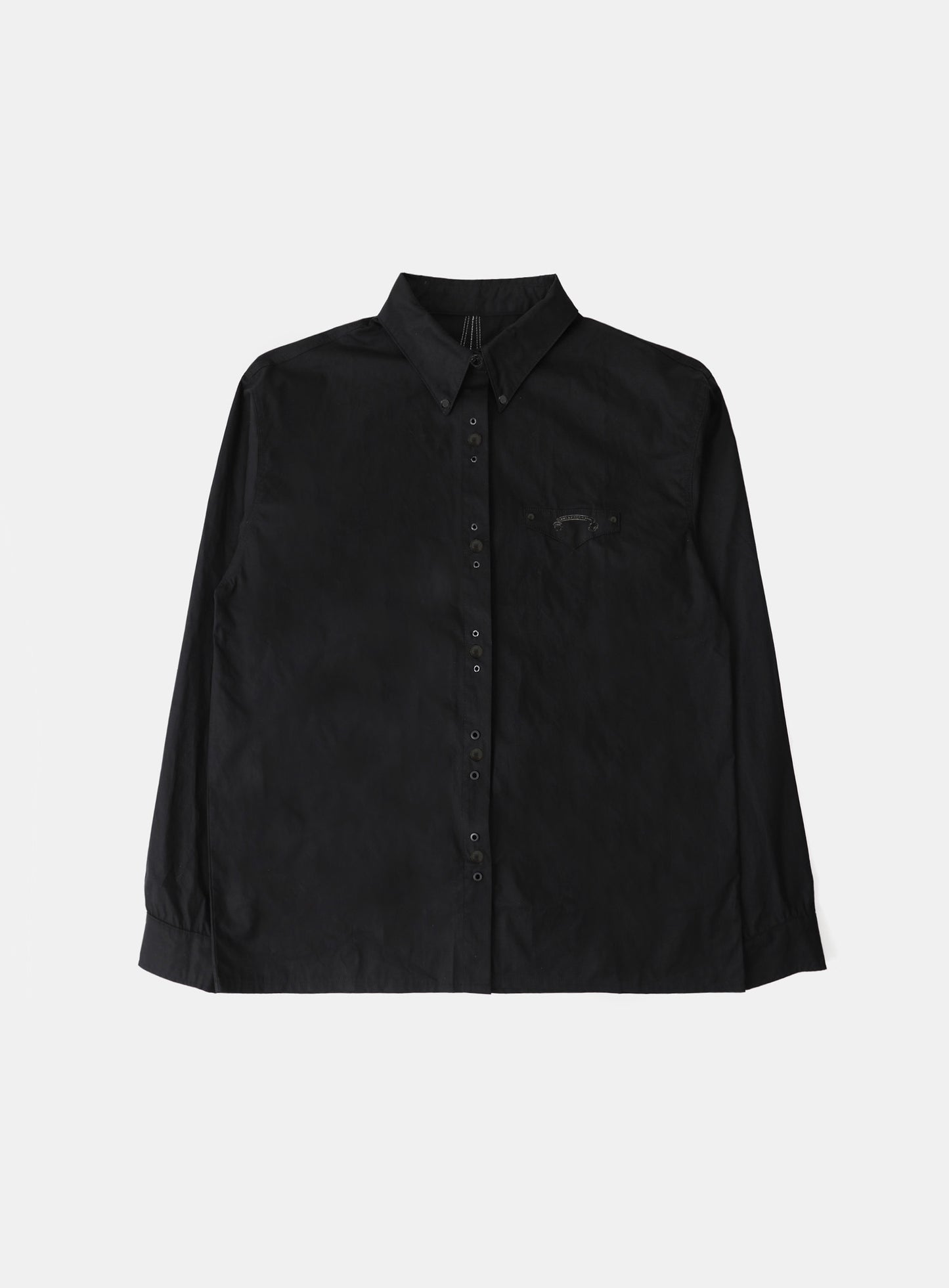 Viper Logo Rivet Shirt - Black