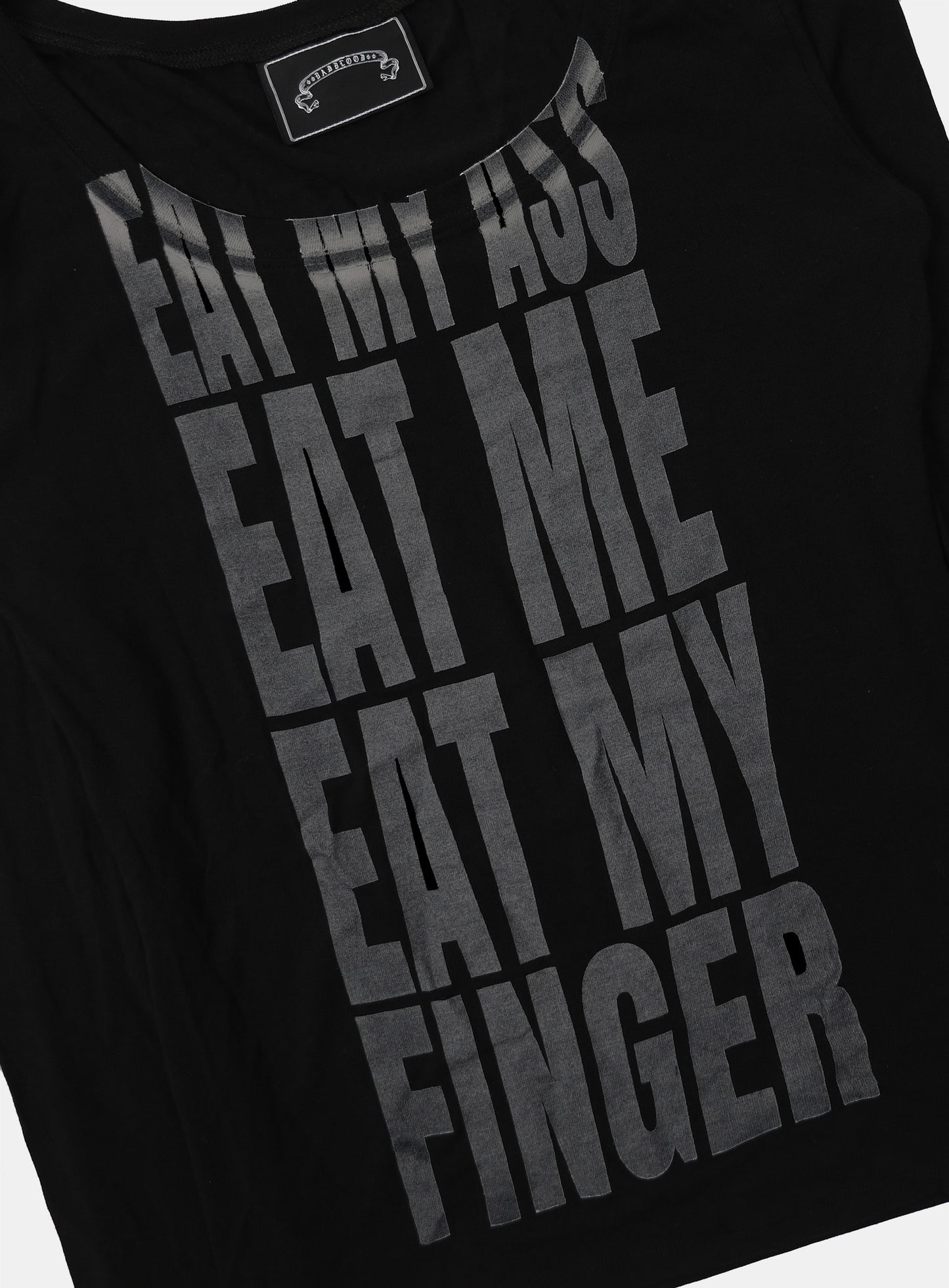 Eat Me Loose Fit Tee - Black