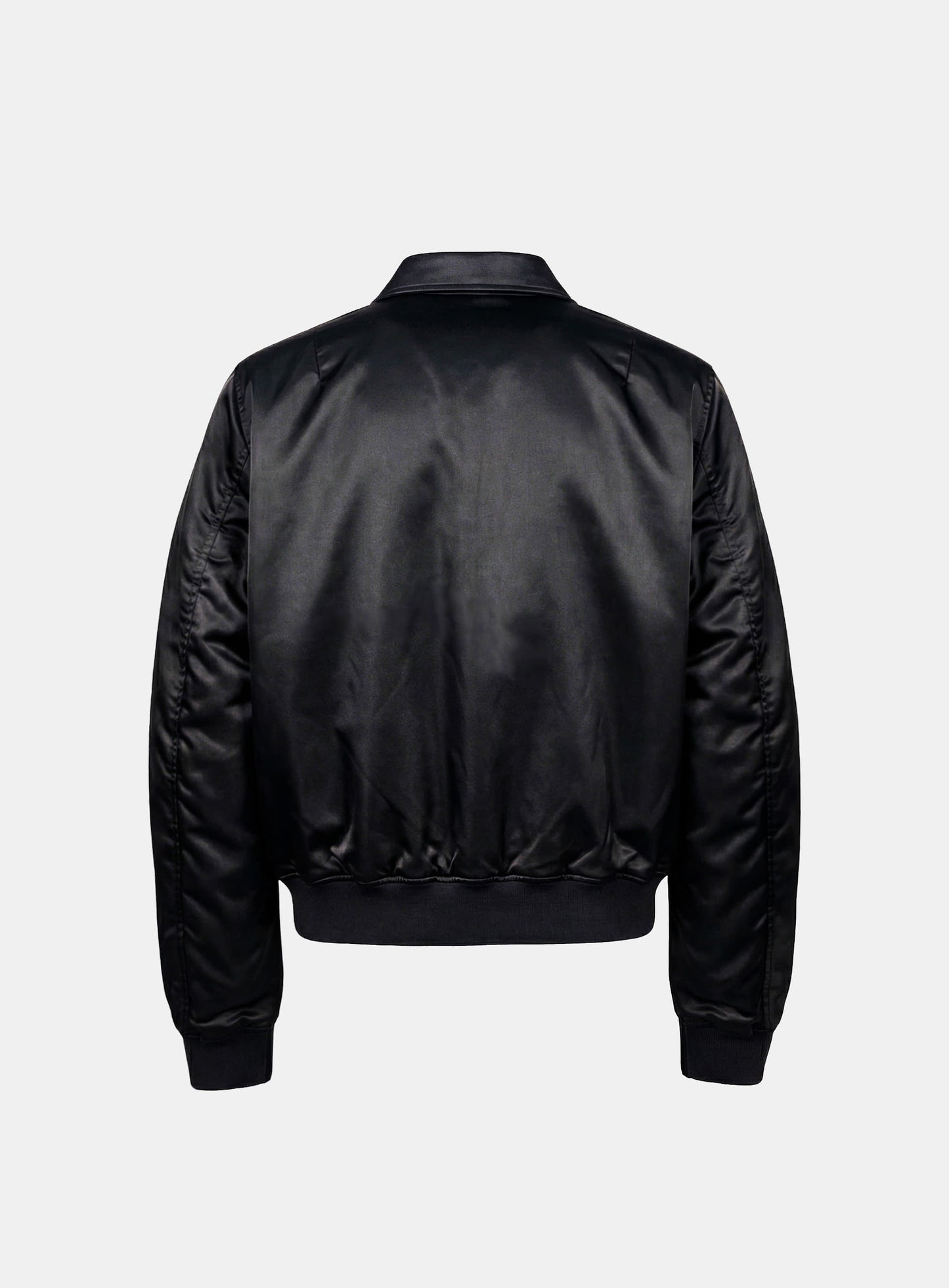 [w-jkt25-071] Nylon A2 Bomber Jacket - Black