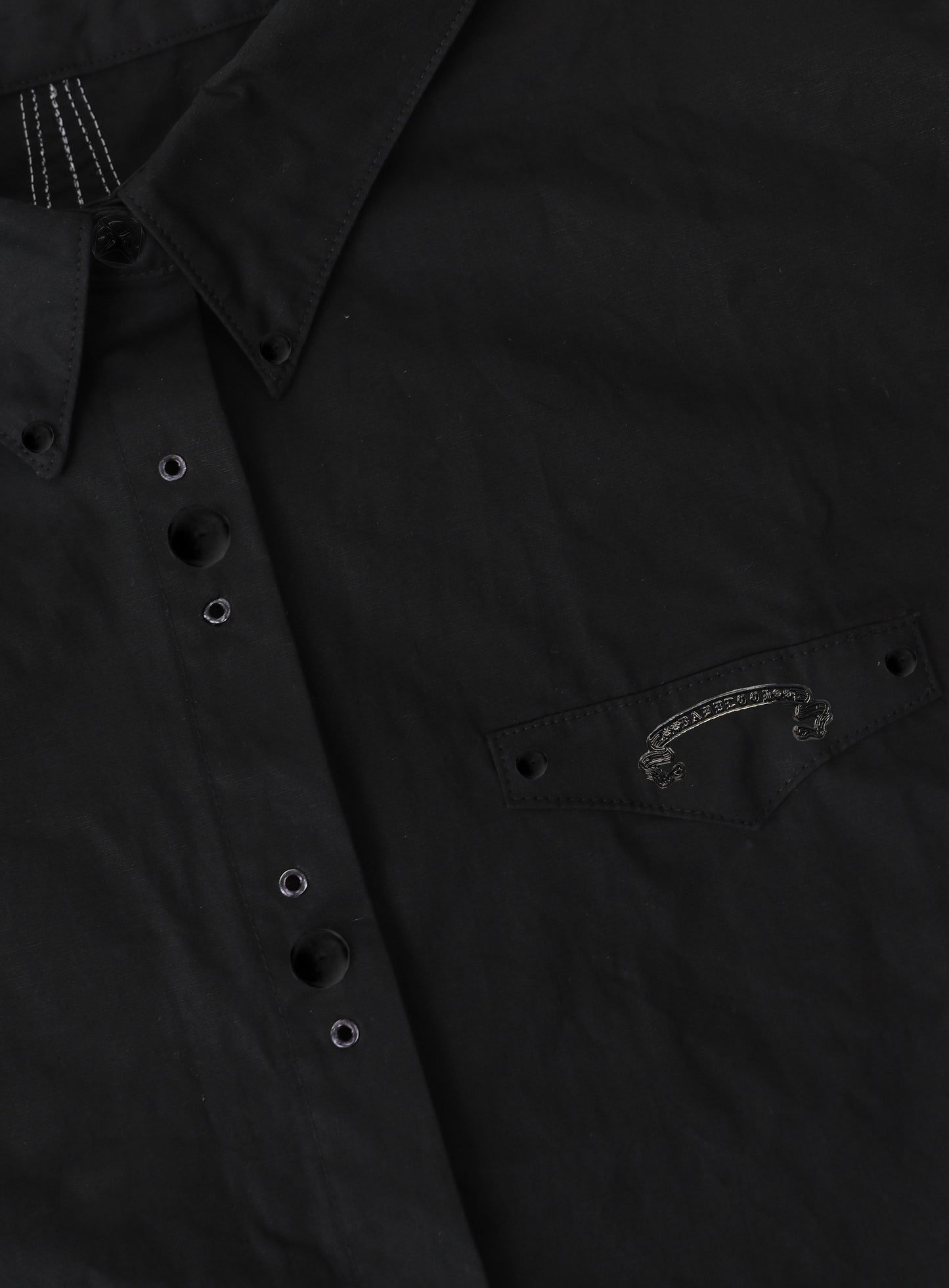 Viper Logo Rivet Shirt - Black