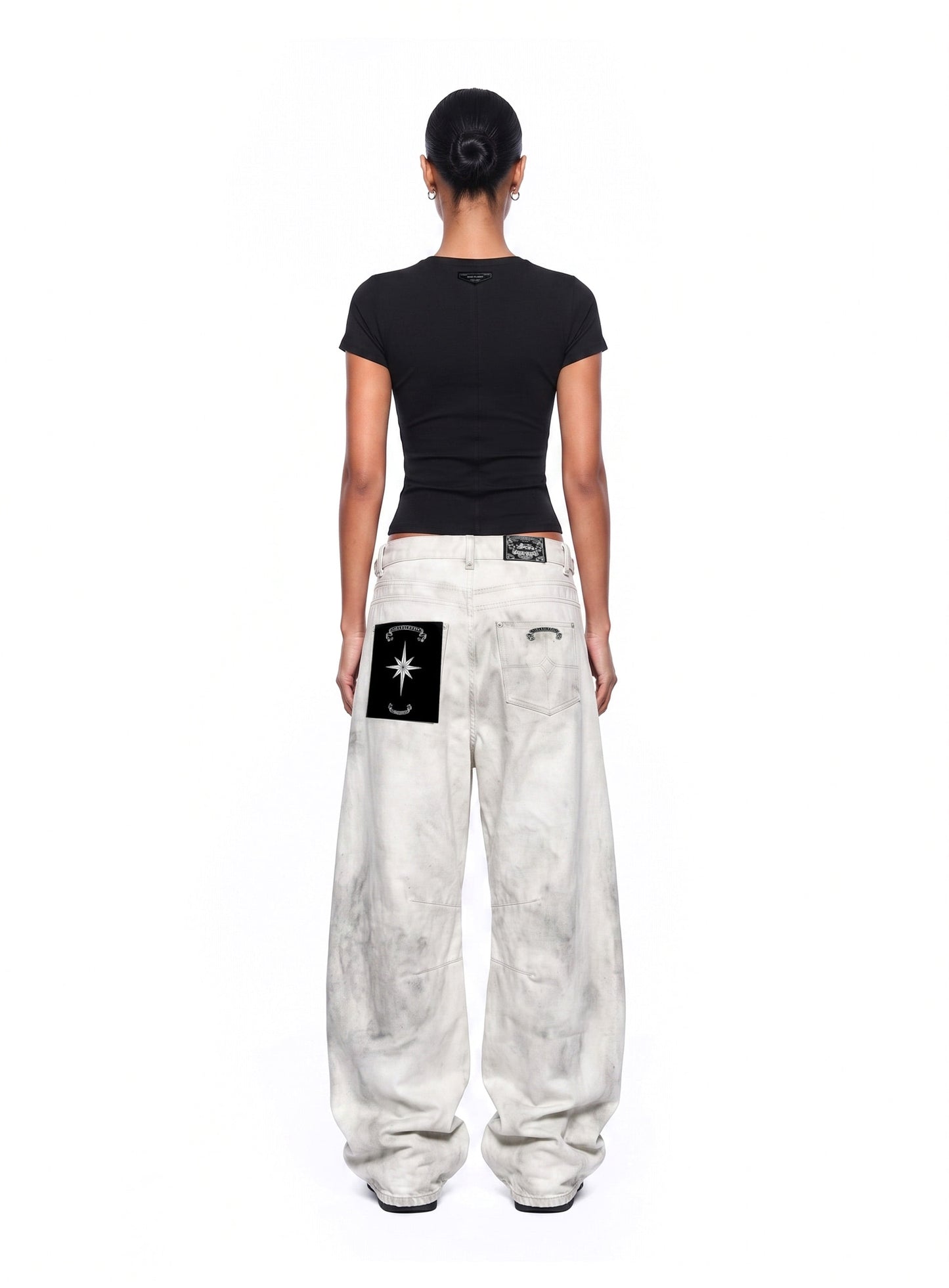 w-pts26-108 Viper 301 Semi-Curved Pants - Cream