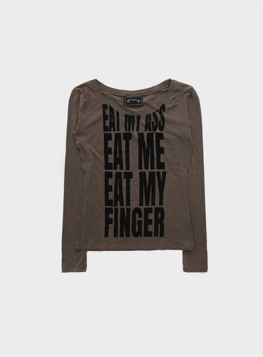 Eat Me Loose Fit Tea - Tobacco