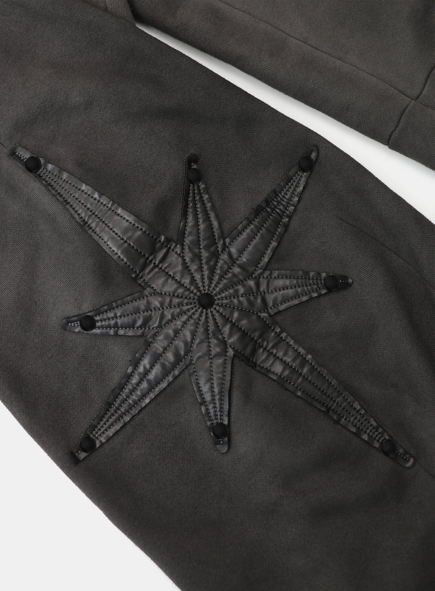 Cosmo Patch 2-Way Curved Jogger Trousers - Charcoal