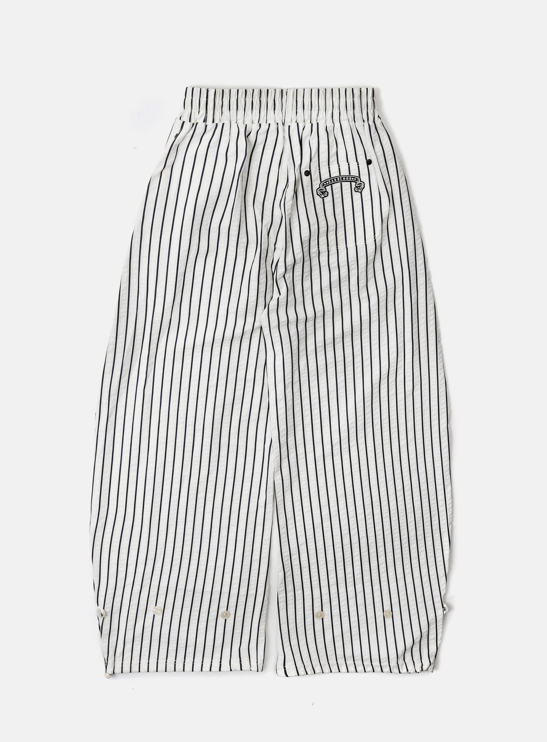 ★BADBLOOD★ Mystic Patch Bermuda Pants Washed White w-srt25 MUSINSA | BADBLOOD Mystic Patch Bermuda Pants - Washed White