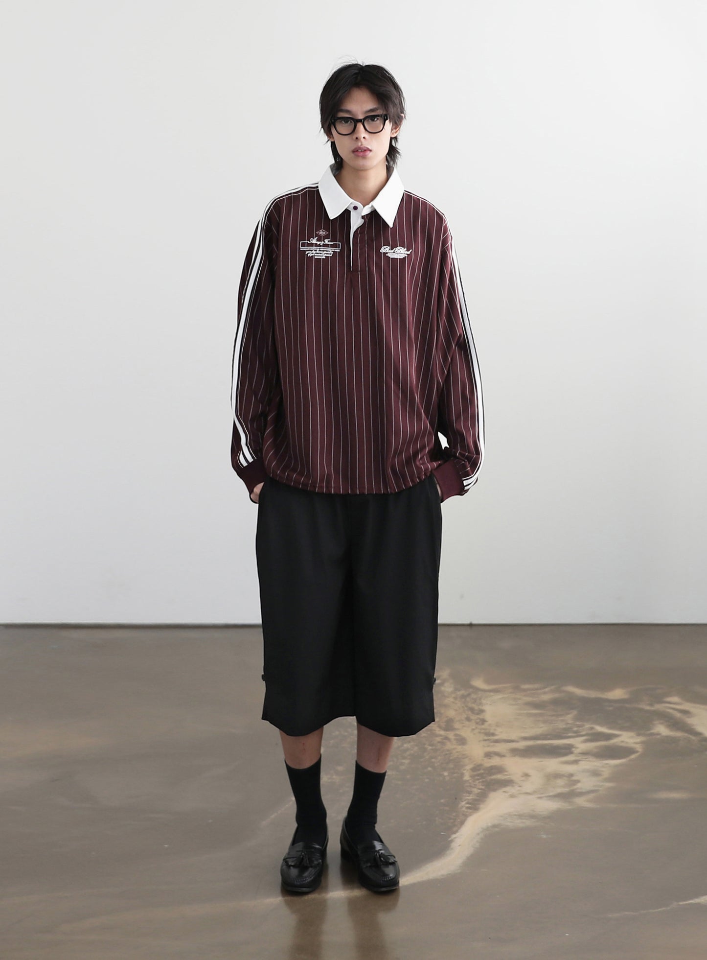 Classic Logo Stripe Rugby Shirt