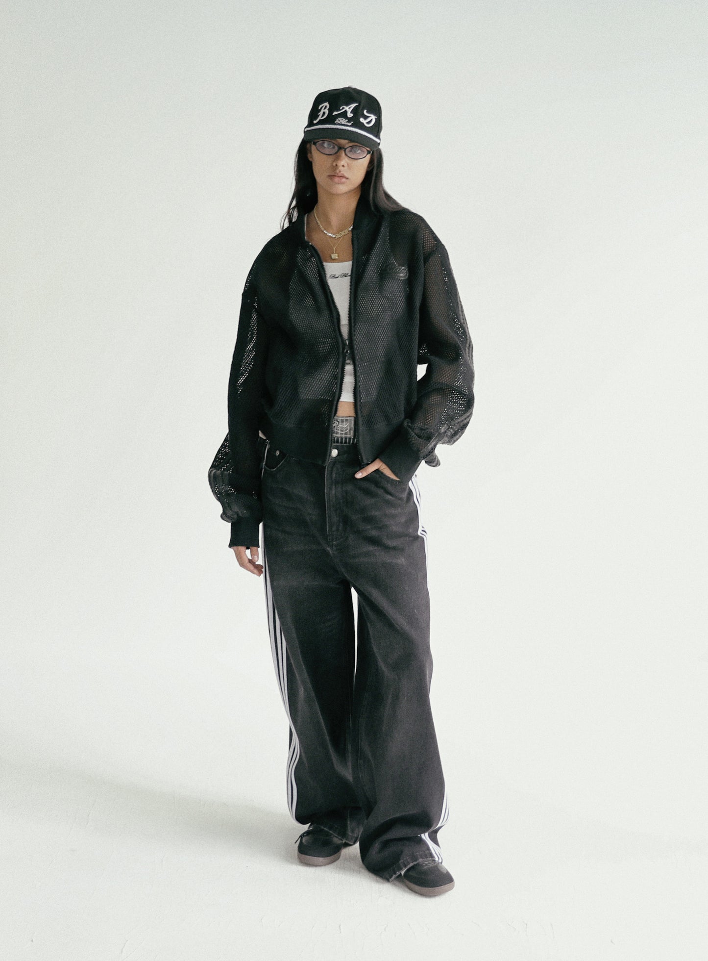 Billy Track Jeans Baggy Fit - Black