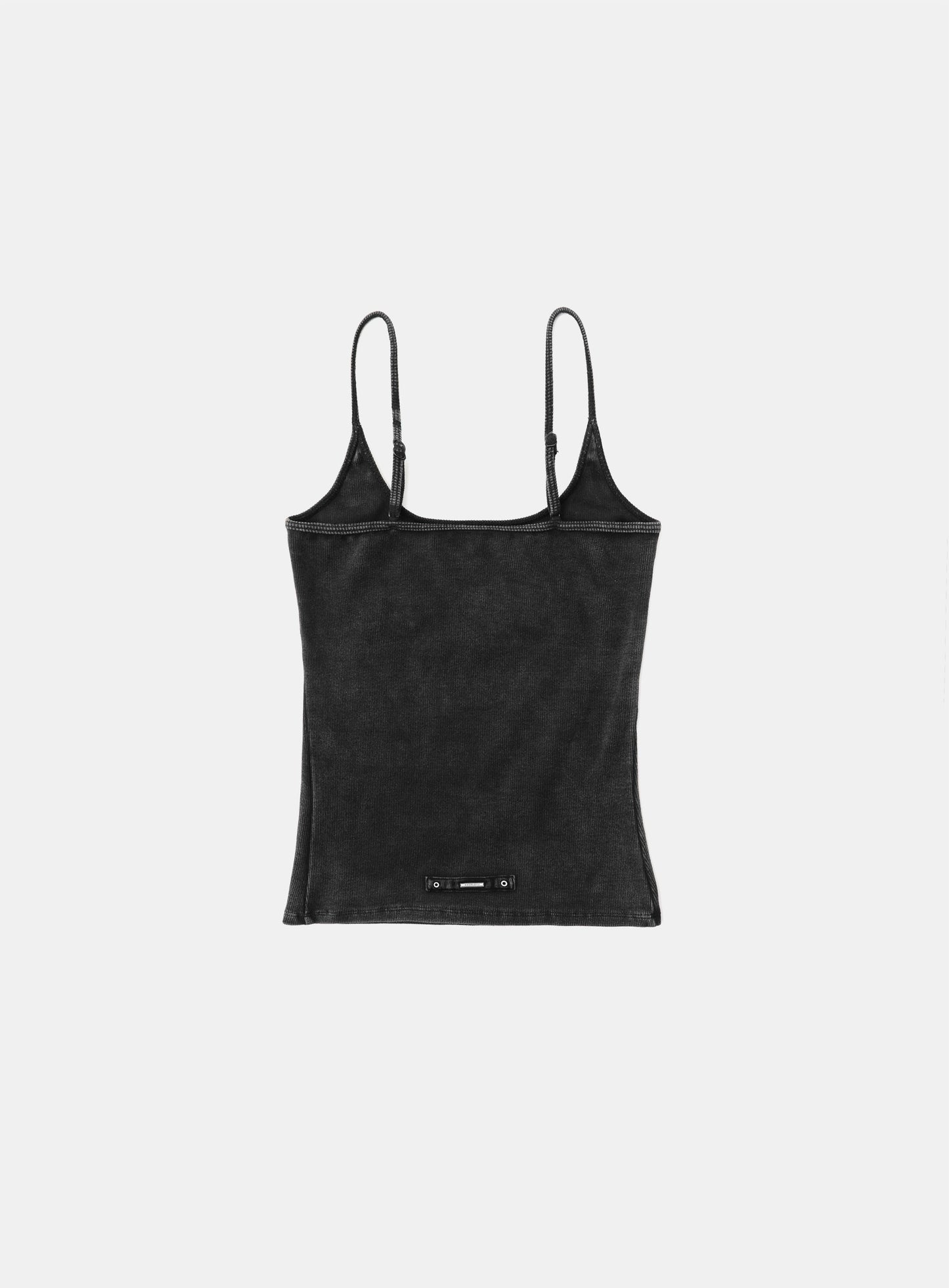 Squad Logo String Tank - Black