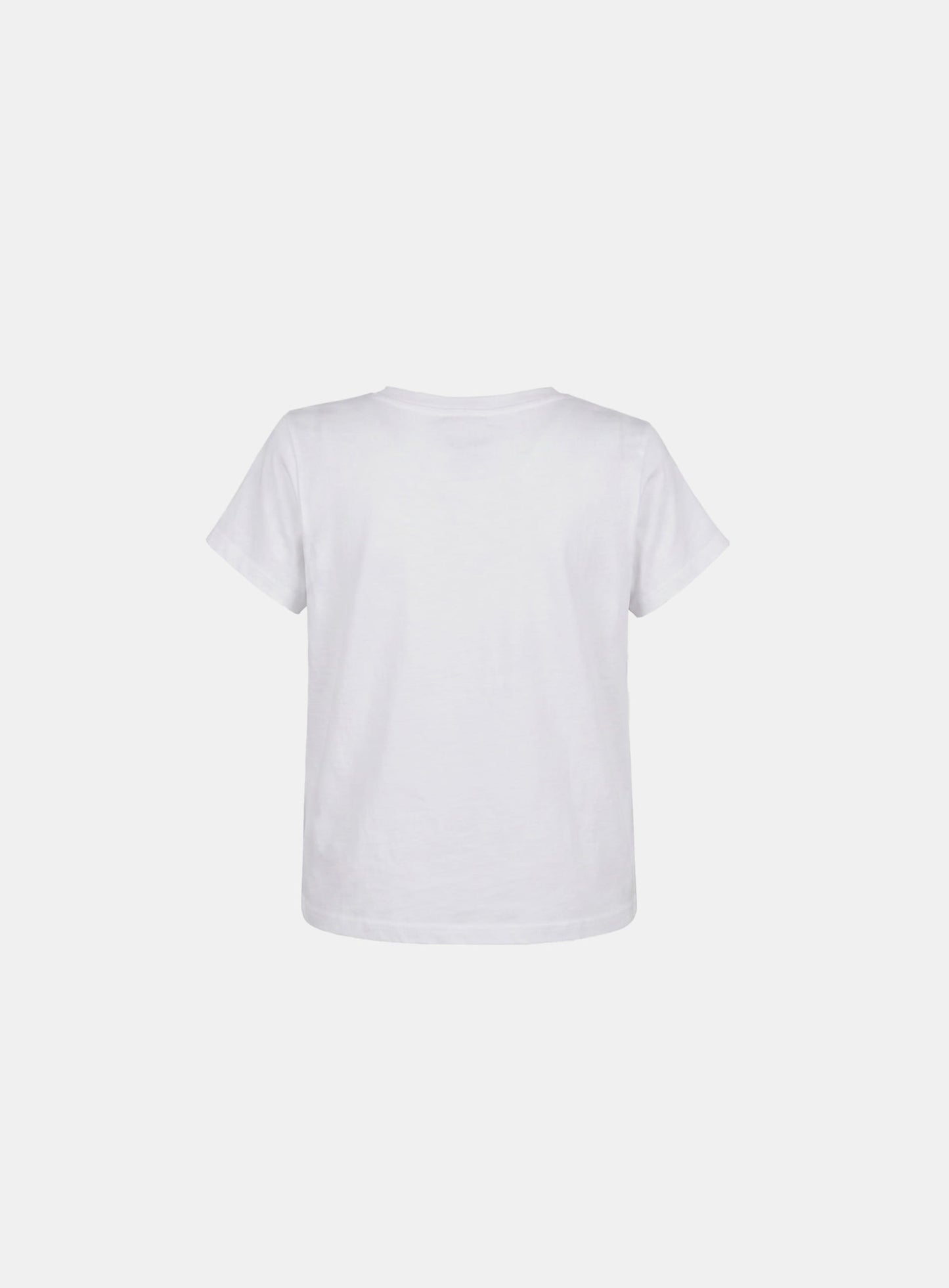 [w-tee26-247] Ambassador 26 Emblem Graphic 1/2 T-shirt - White