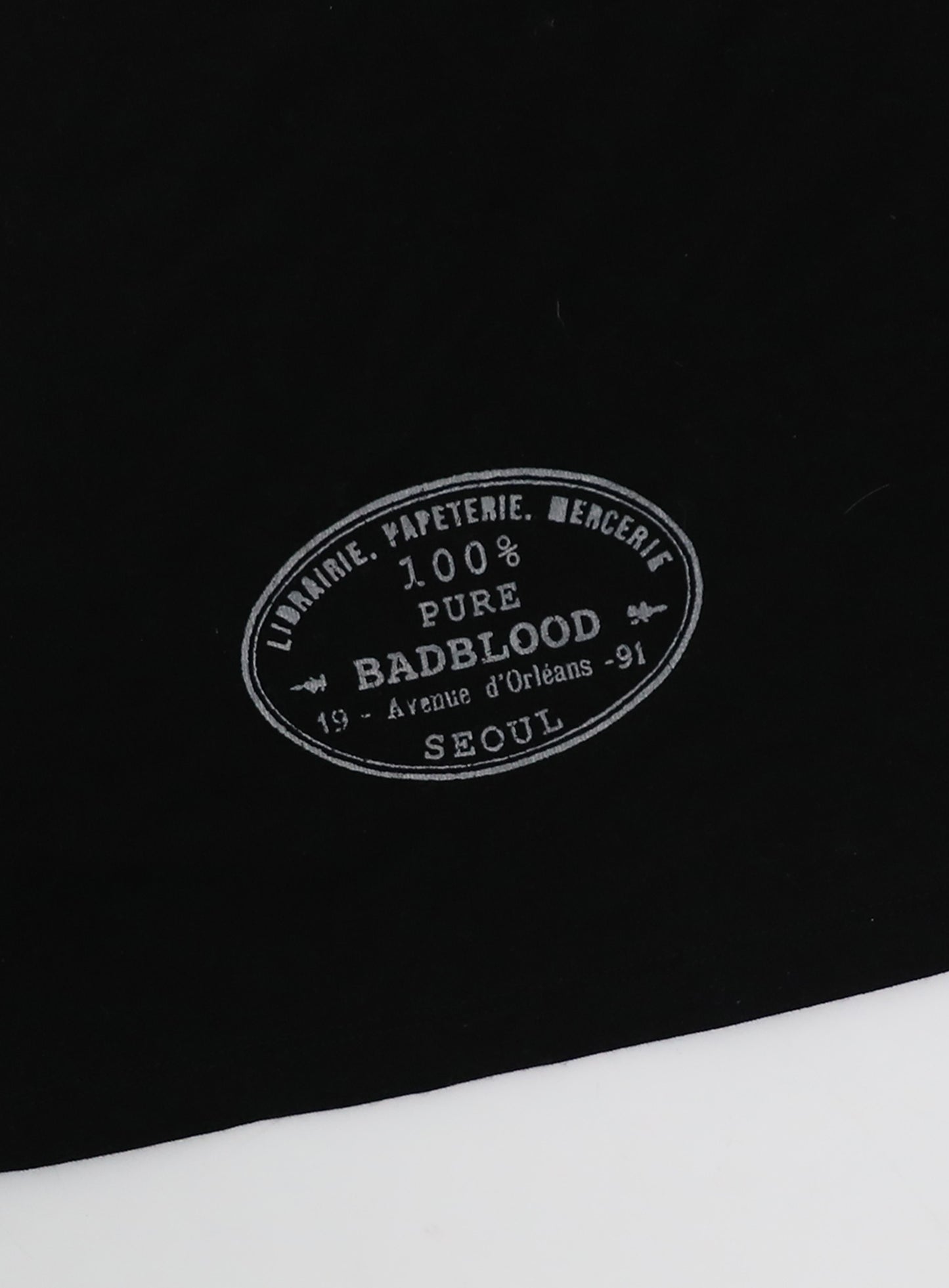 KEEP SLEEPING Boat Neck Loose Fit Tee - Black