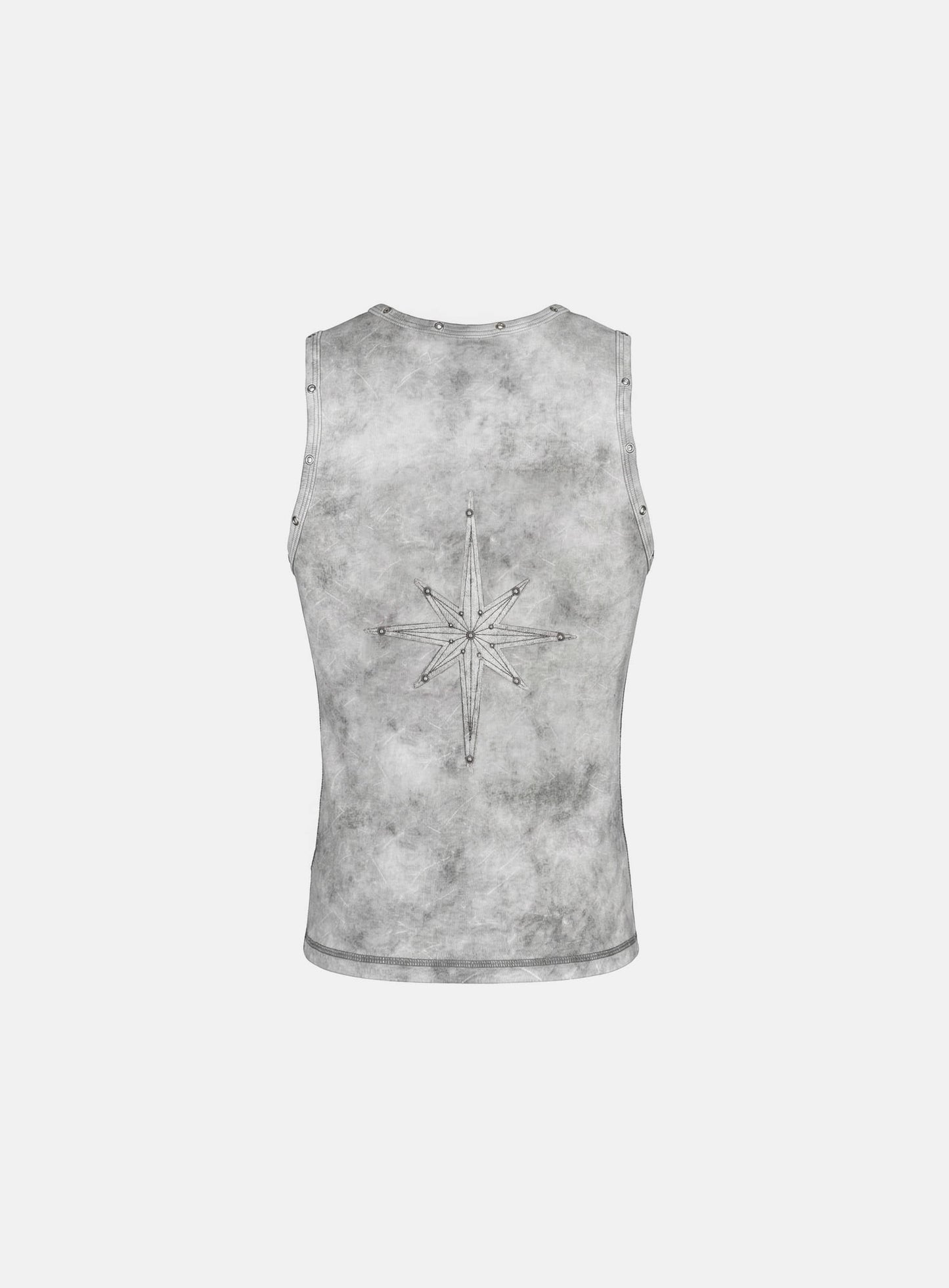 [w-tnk26-001] Viper Cotton Rib Tank 01 - White