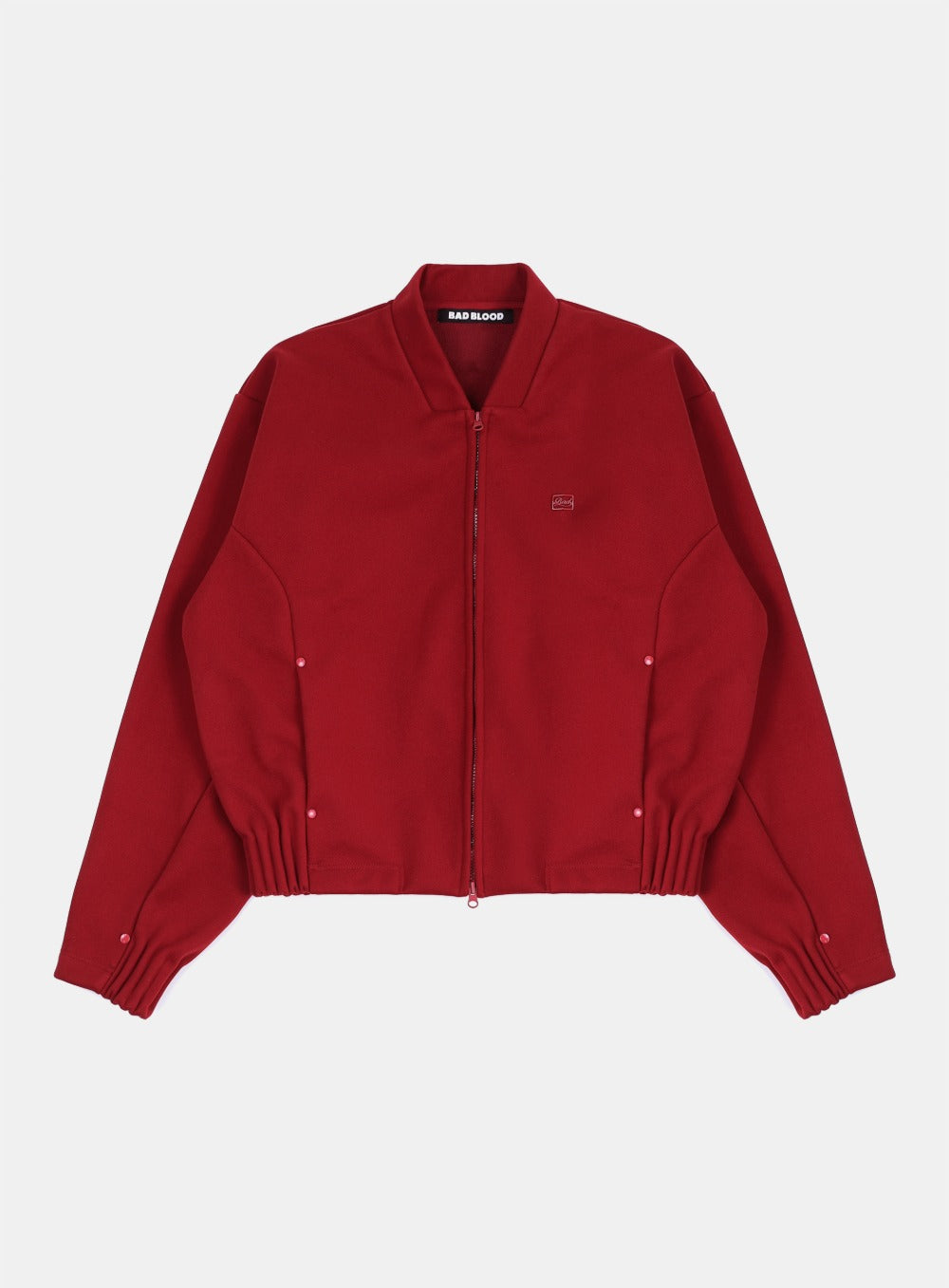 Beyond Cash Soft Zip-Up Jacket - Carmine