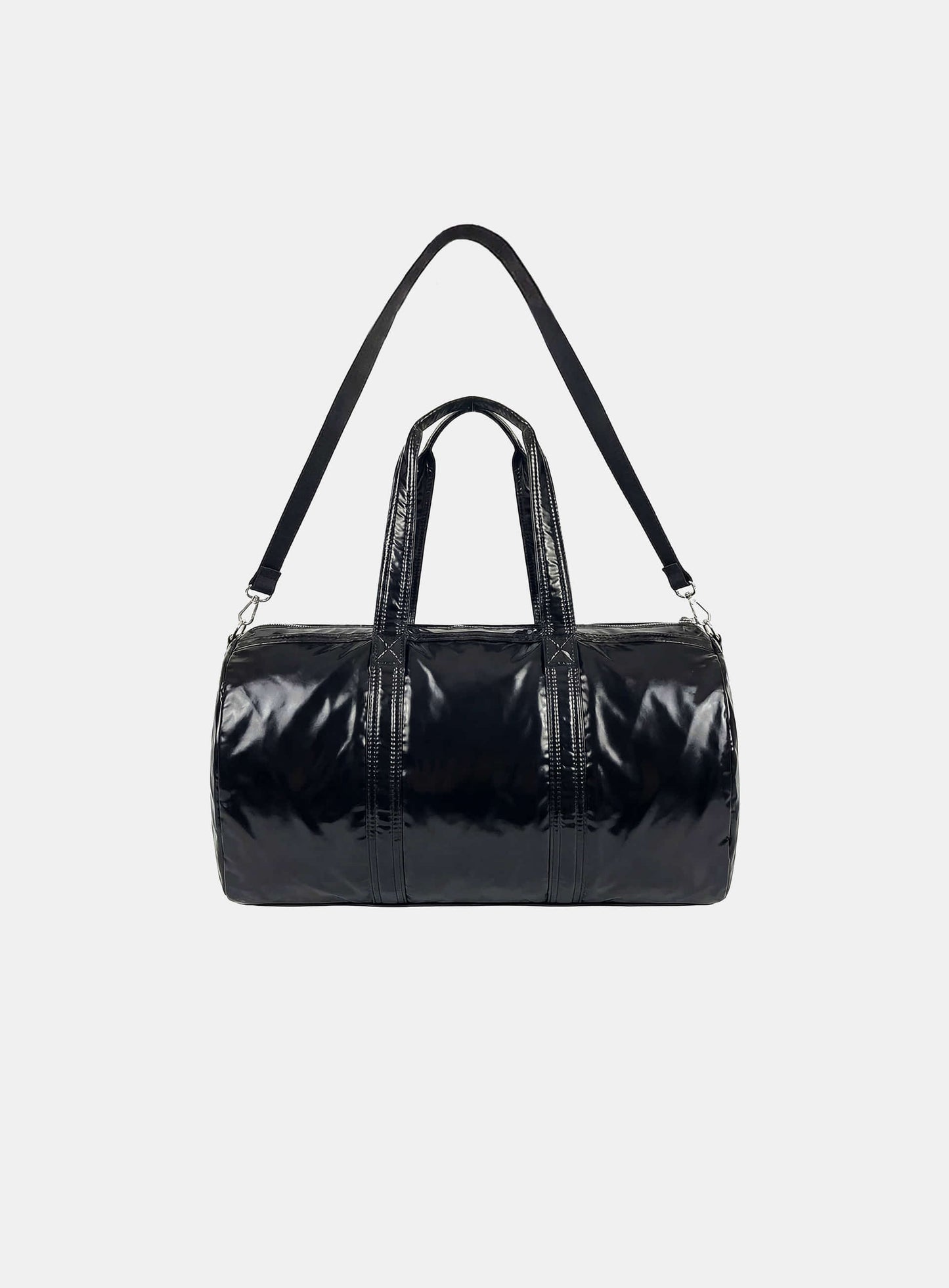 [w-bag25-012] Viper Large Cylinder Bag - Onyx
