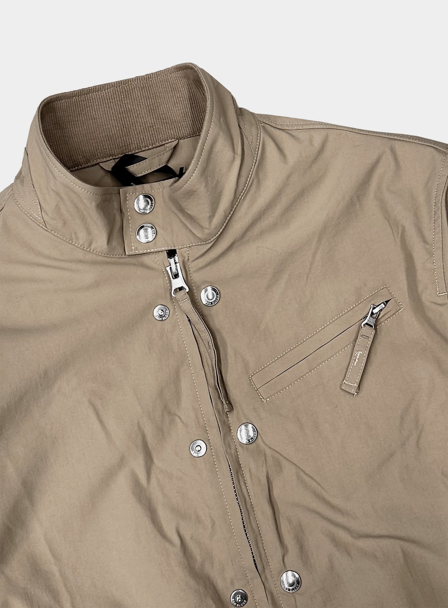 [w-jkt25-072] Viper v2 High-Neck Jacket - Beige