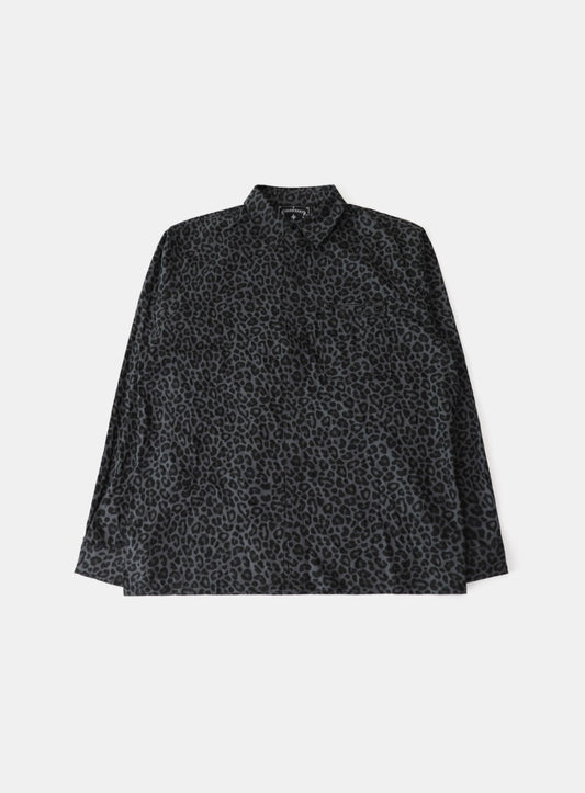 Viper Logo Shirt - Black Leopard