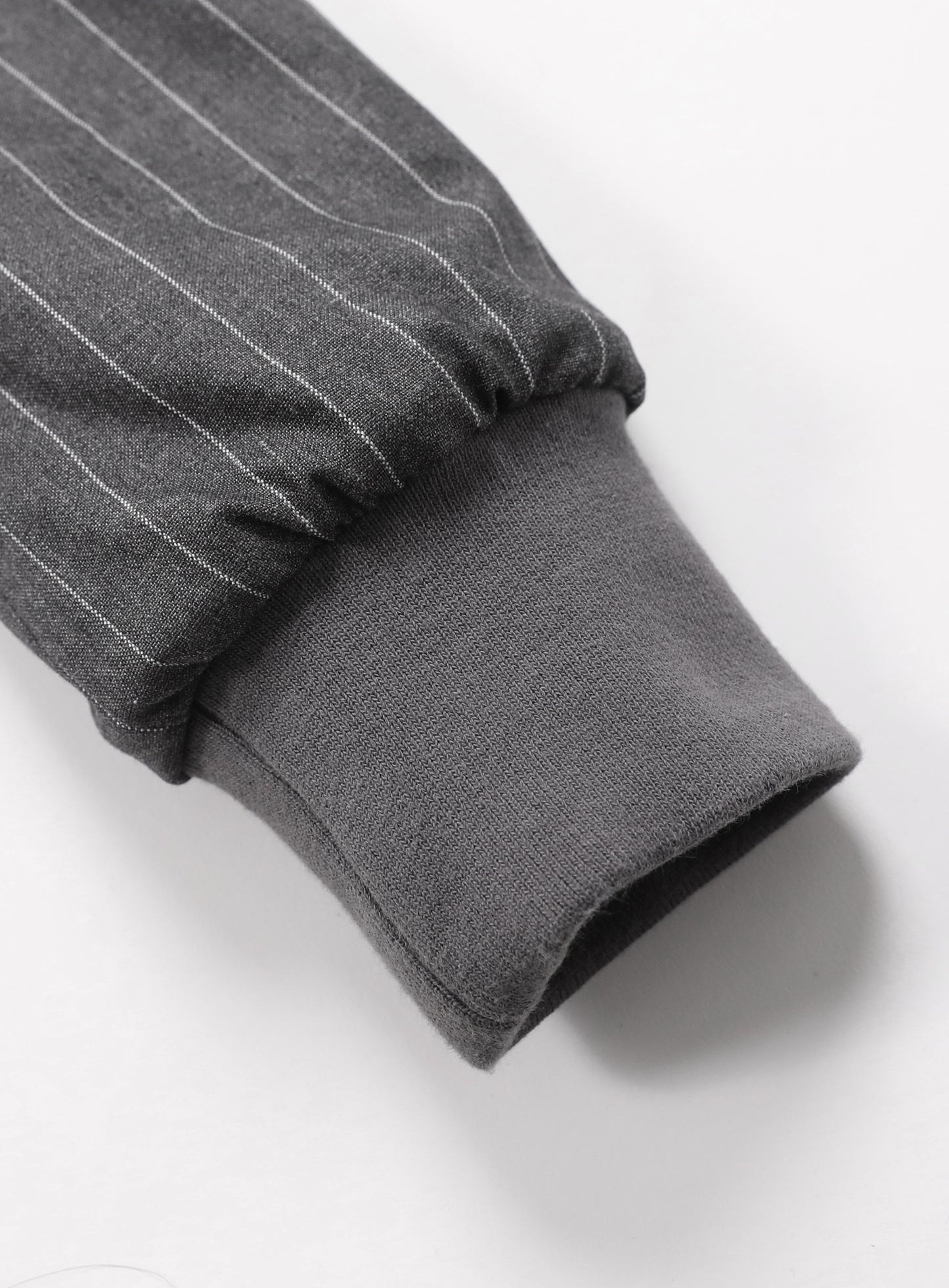 Proto Gabardine Reversible MA-1 Jacket - Striped/Charcoal