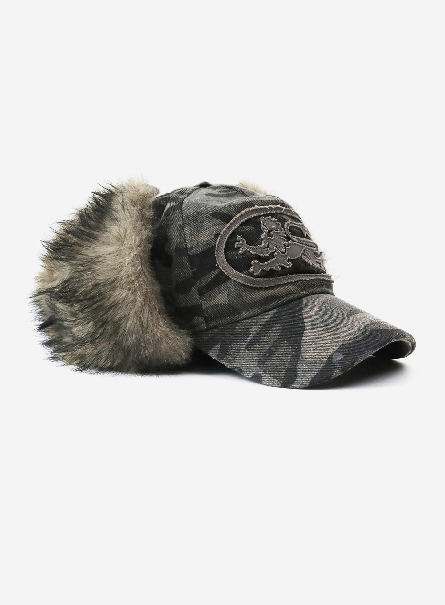 Mystic Trapper Hat - Green Camo