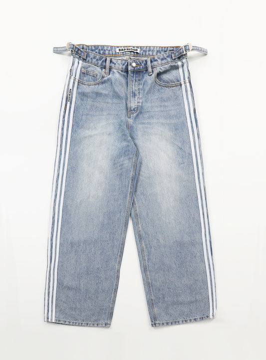 Billy Track Jeans Baggy Fit - Blue