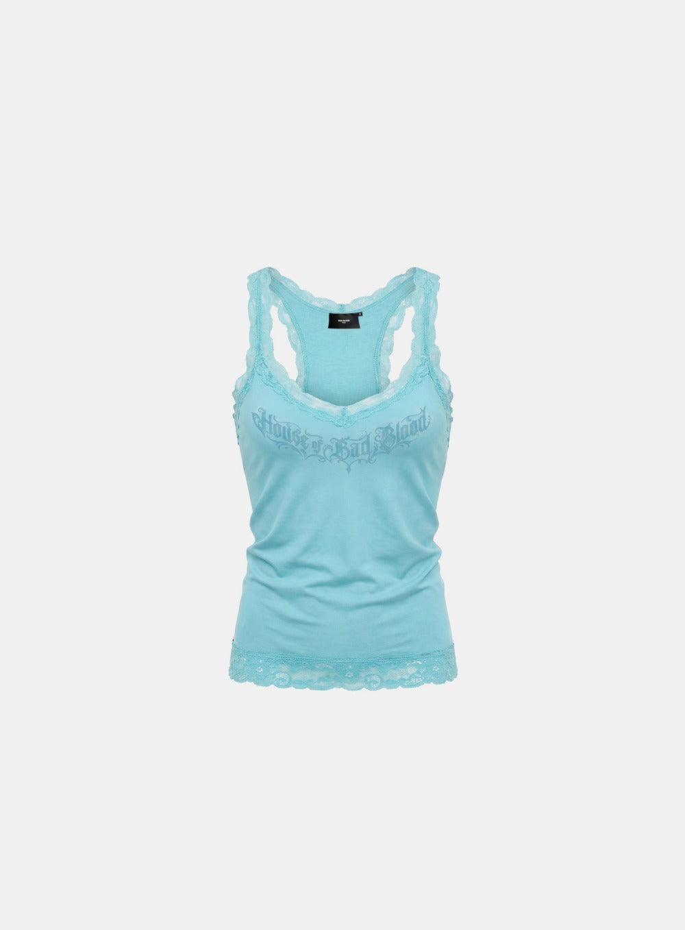 [w-tnk26-073] H.B.B. Lace Classic Tank - Mint