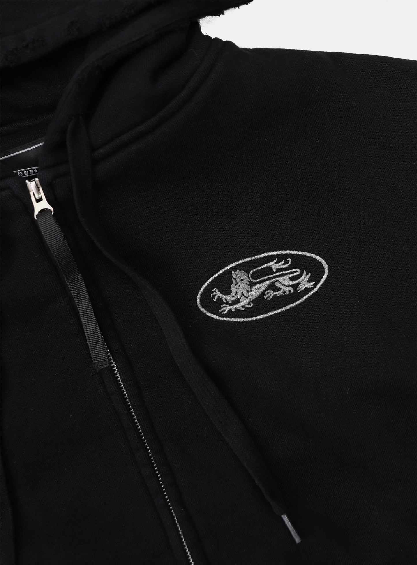Mystic Capsule Hooded Zip-Up - Black/White