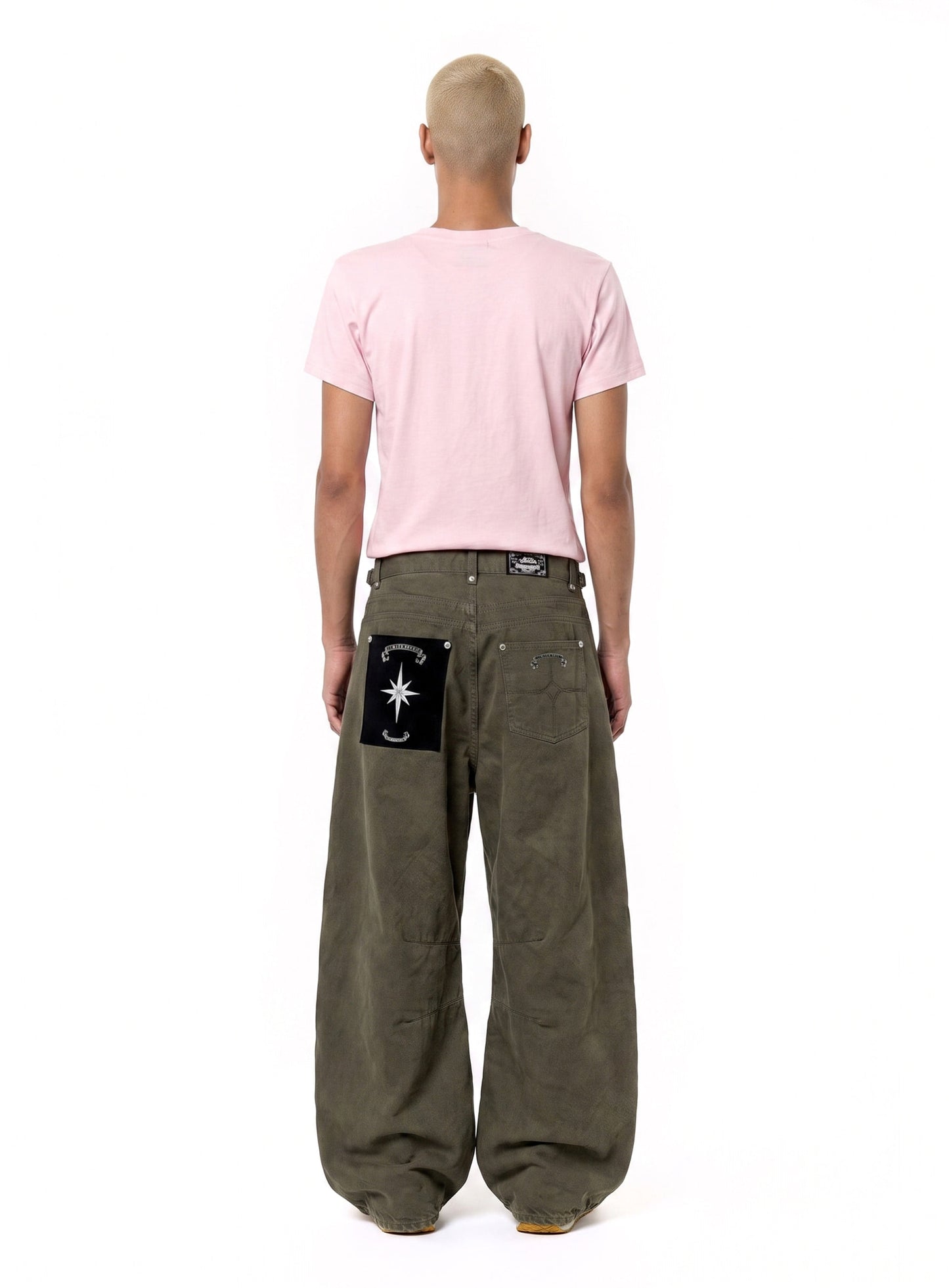 [w-tee26-244] Ambassador 26 Rhinestone Page 1/2 T-Shirt - Pink