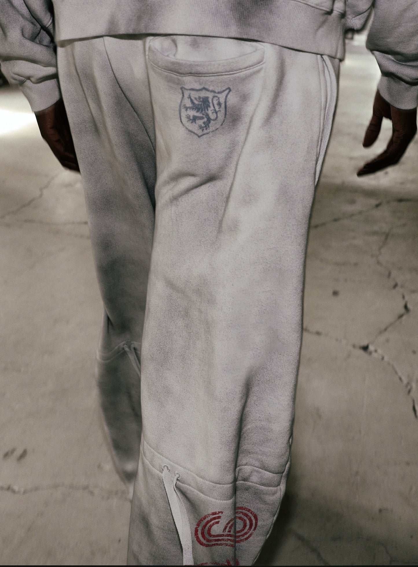 Sun Faded 2 Jogger - White