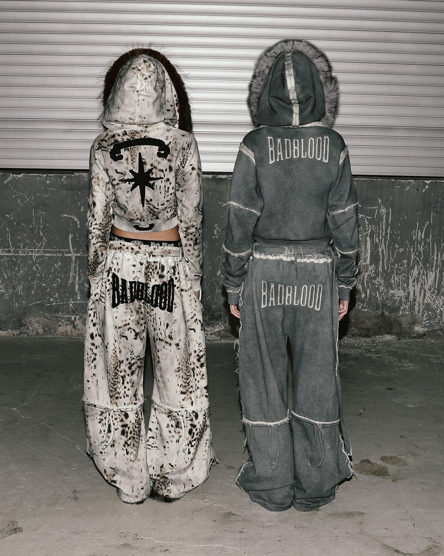 [w-pts25-097] Low Edge Convex Jogger - Oil Leopard