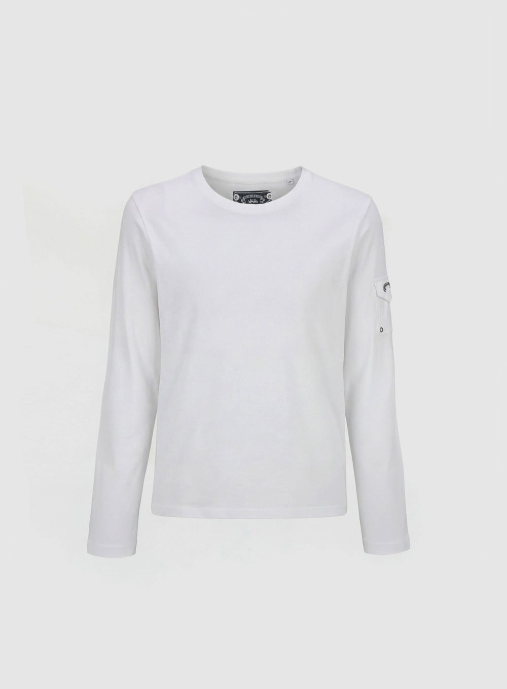 [w-tee26-017] Viper Pocket Long Sleeve T-Shirt V2 - White