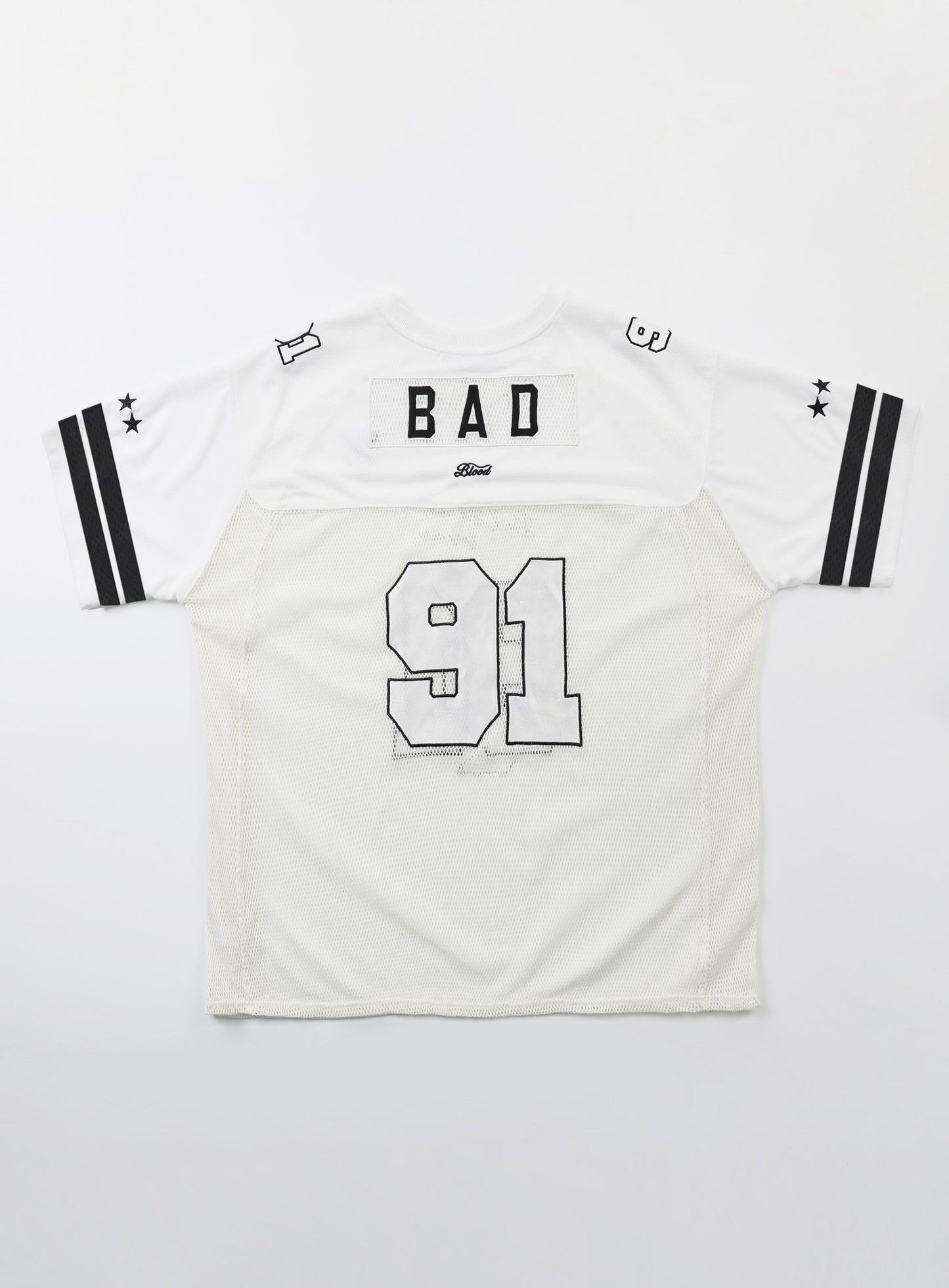 Crochet 91 Football Jersey Large Fit - White