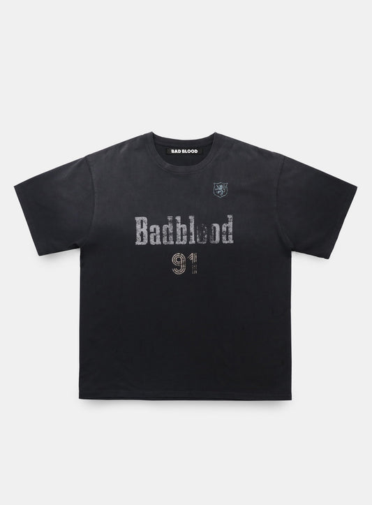 Sun Faded 2 1/2 T-Shirt - Black