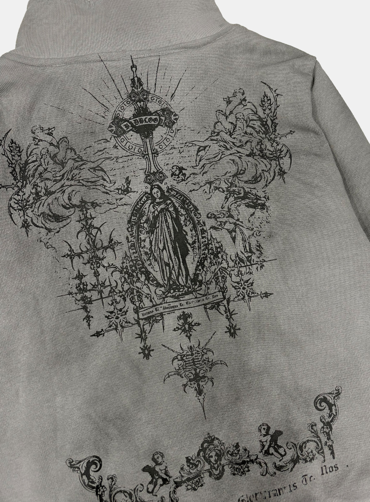 [w-jkt26-071] TMV SAINT DOMINIC Full-Zip Knit Track Top - Charcoal