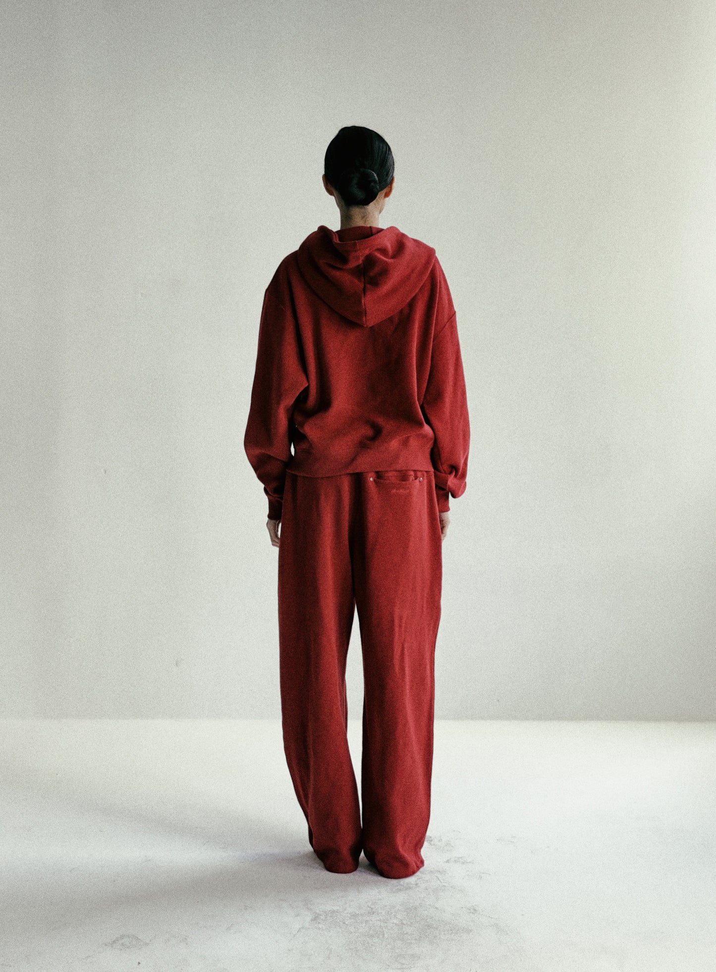 Beyond Soft Zip-Up Hoodie - Red