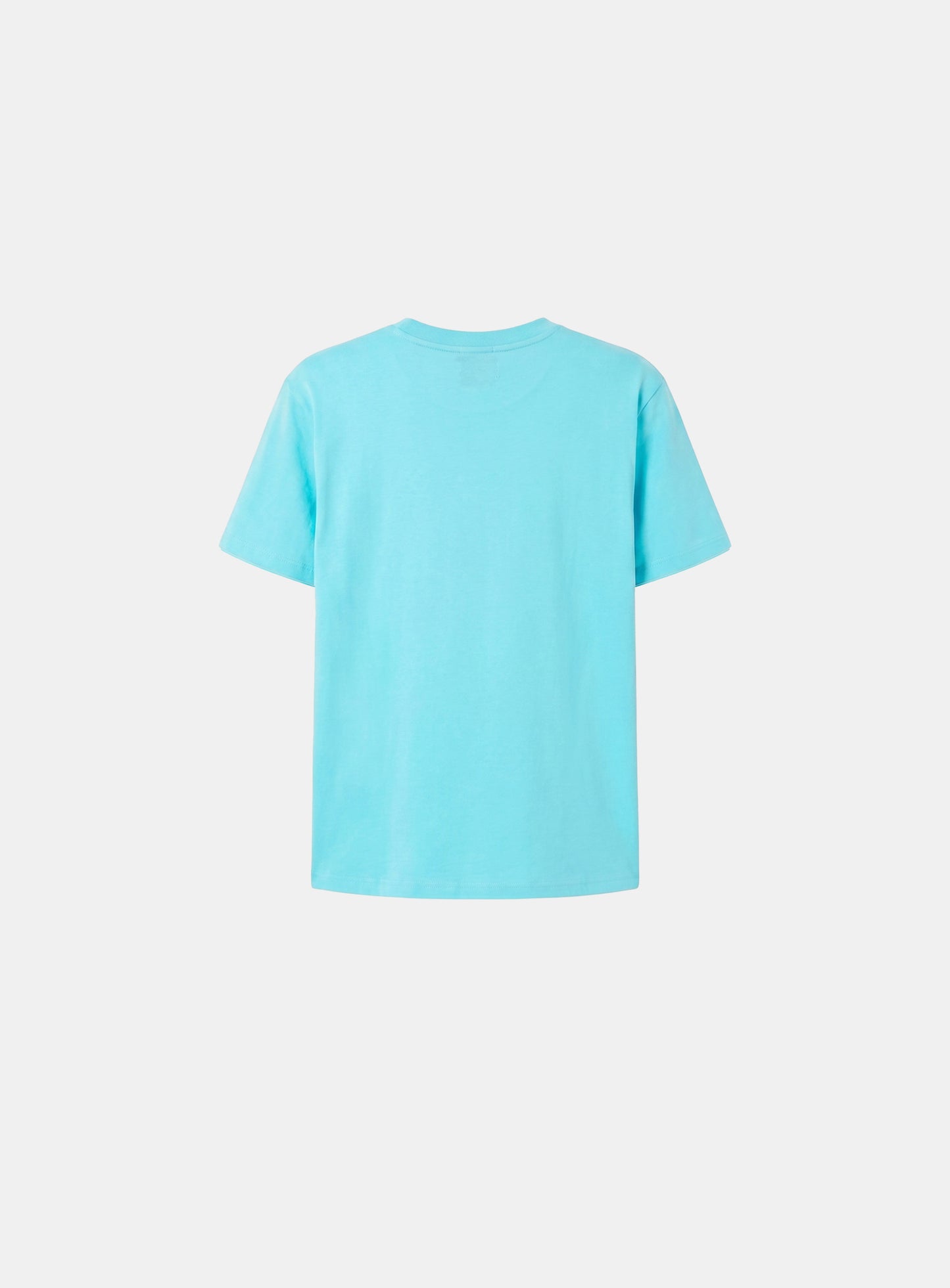 [w-tee26-231] Translation Stack Graphic 1/2 T-Shirt - Mint
