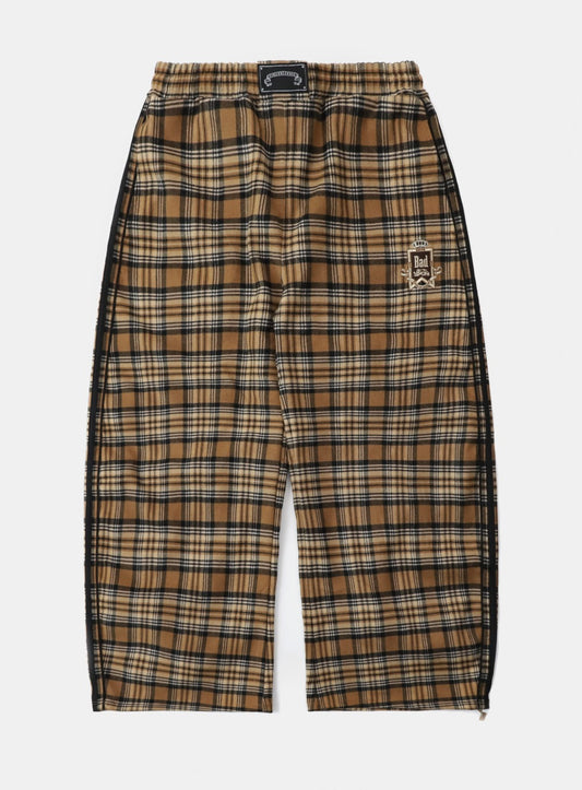 [w-pts25-093] Royal Billy Flannel Track Pants – Yellow Check