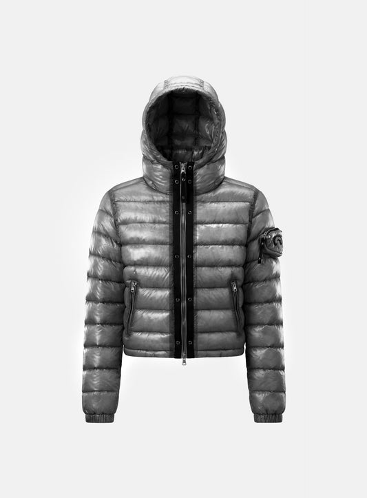 [﻿PREORDER] [w-jkt26-081] Viper 321 Lightweight Hooded Puffer – Charcoal