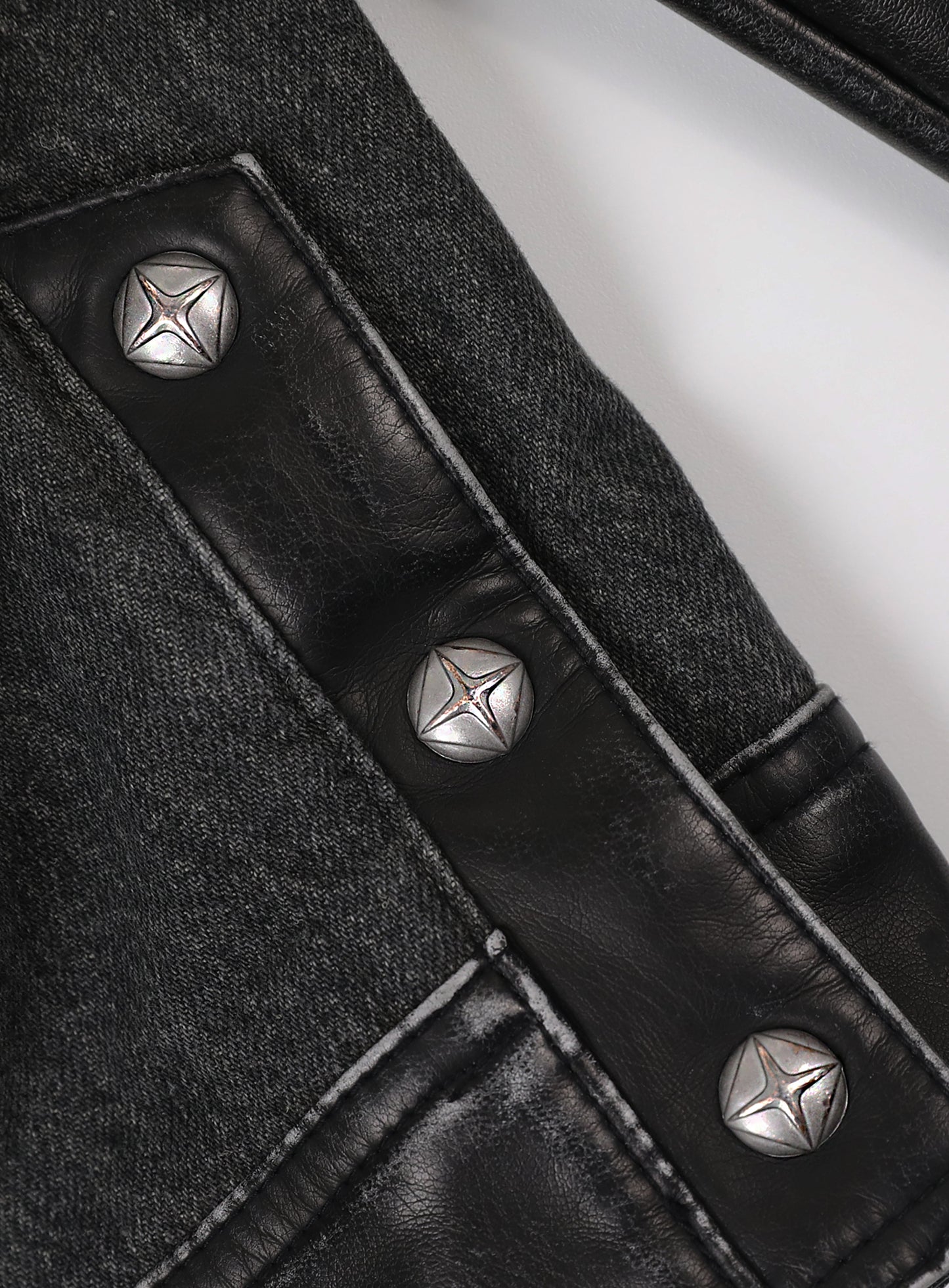 Scard Racer Jacket - Washed Black
