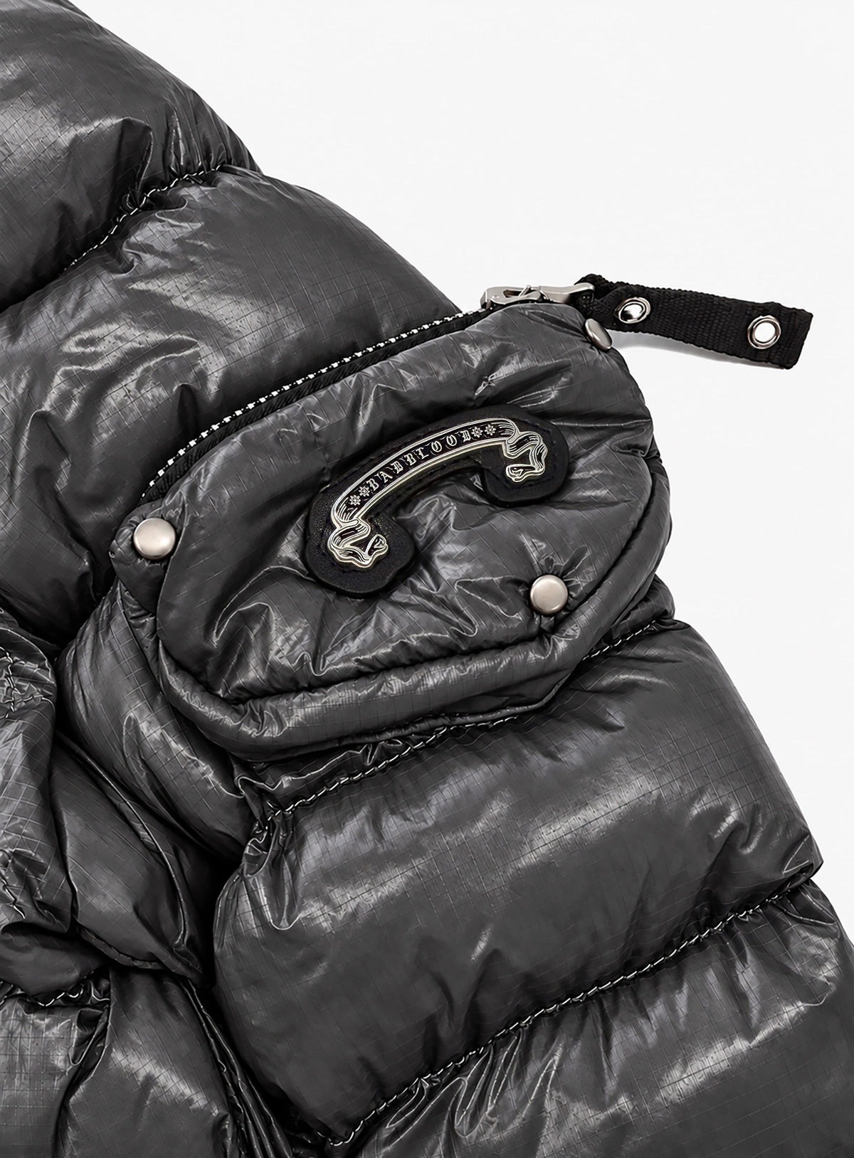 [﻿PREORDER] [w-jkt26-081] Viper 321 Lightweight Hooded Puffer – Charcoal