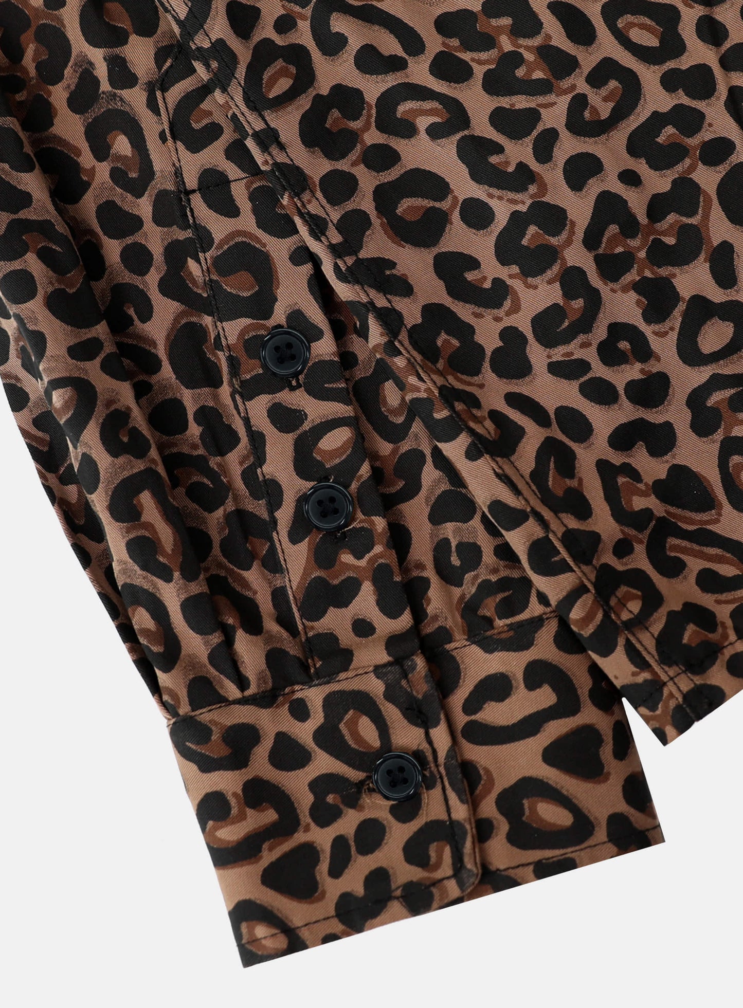 Viper Logo Shirt - Brown Leopard