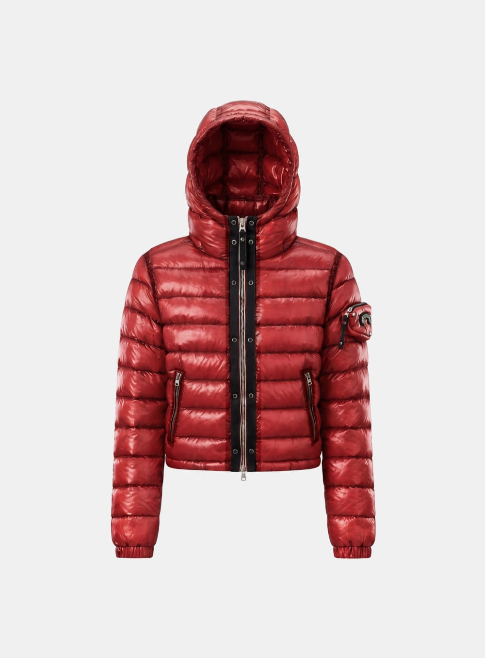 [﻿PREORDER] [w-jkt26-079] Viper 321 Lightweight Hooded Puffer – Red