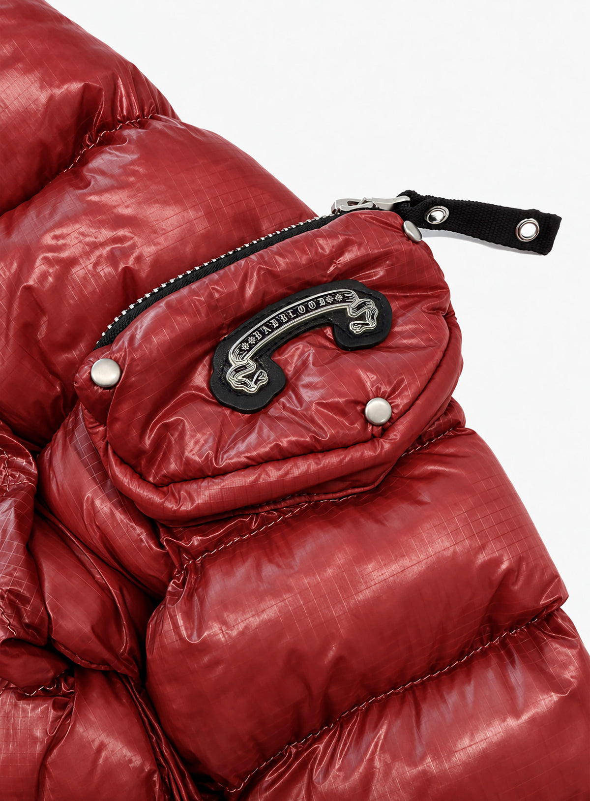 [﻿PREORDER] [w-jkt26-079] Viper 321 Lightweight Hooded Puffer – Red