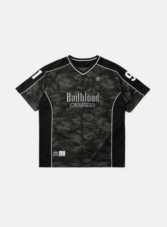 FON V-neck Jersey Short Sleeve - Green Camo