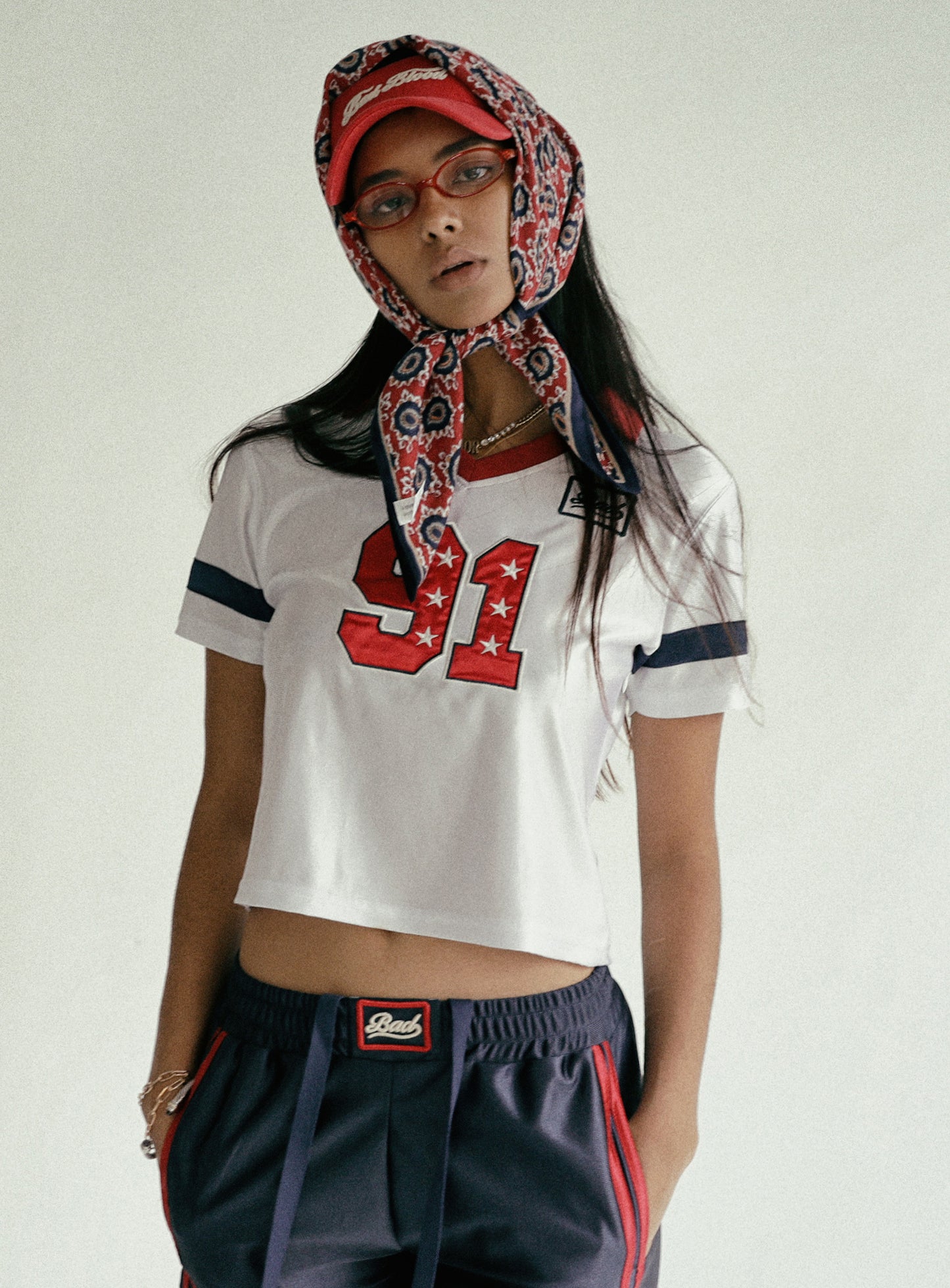 91 Football Shorts - Navy