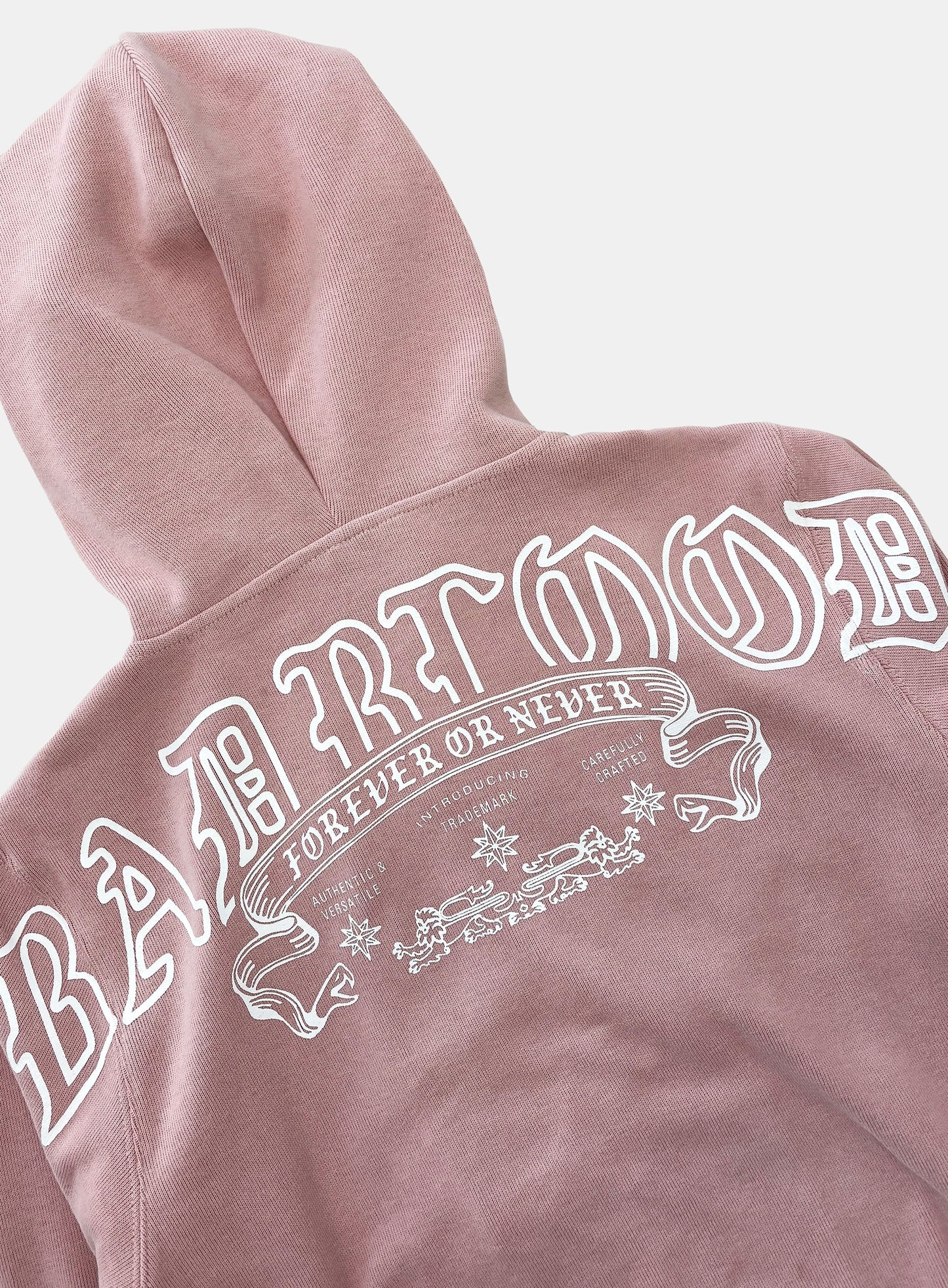 [w-hde26-019] Mystic Capsule Slim-Fit Zip-Up Hoodie - Pink