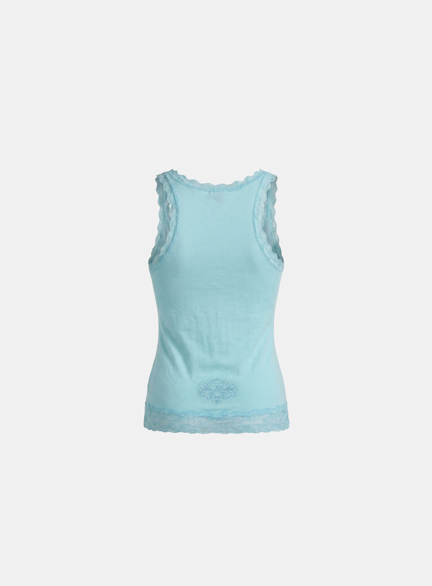 [w-tnk26-073] H.B.B. Lace Classic Tank - Mint