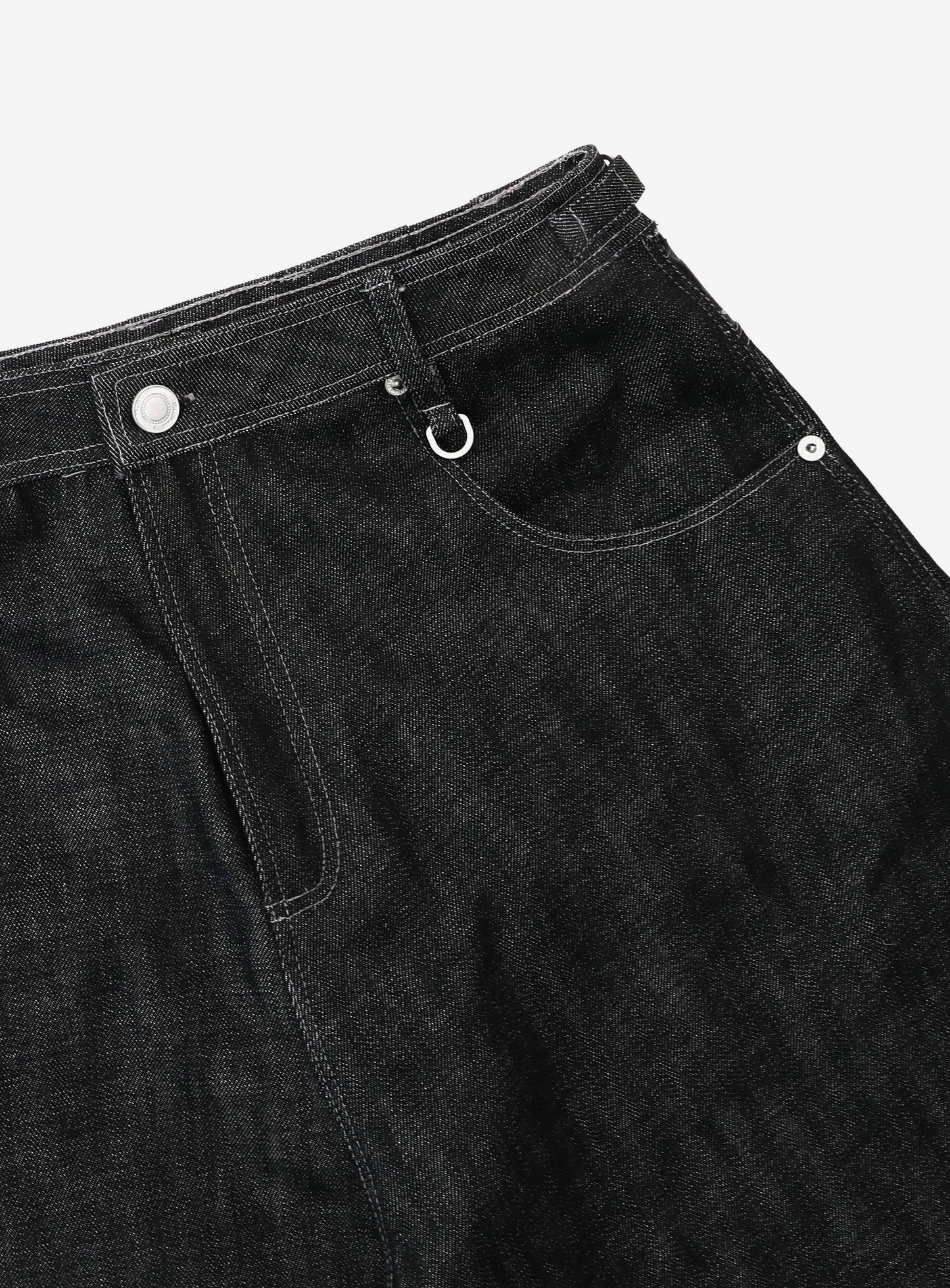 Squad Convex Pants - Denim Black