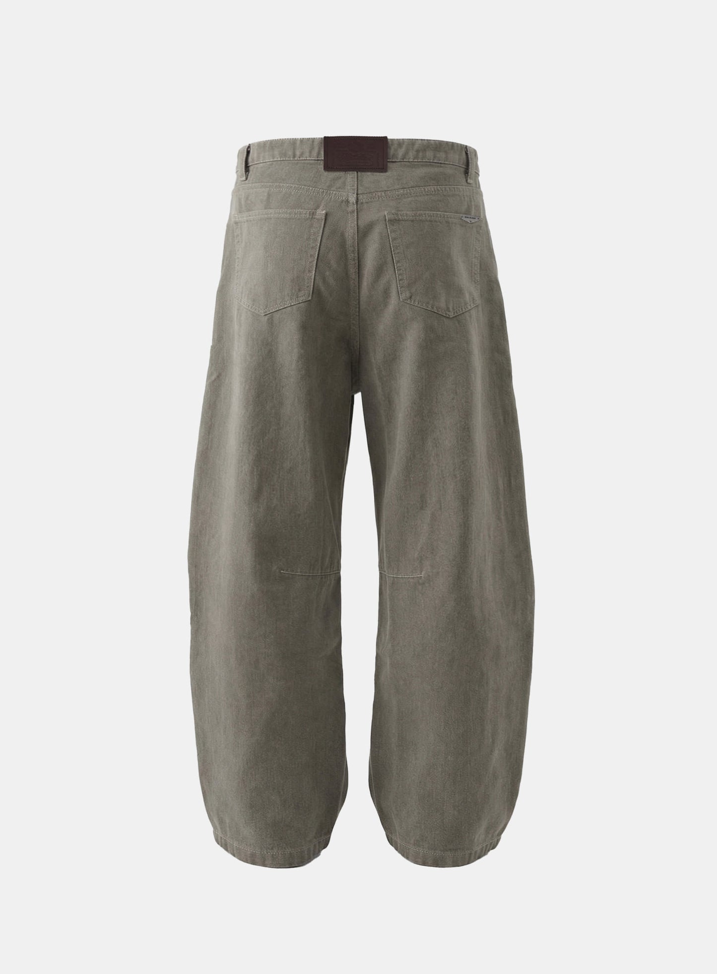 [w-pts26-045] 701 Semi Curved Fit Pants - Gray