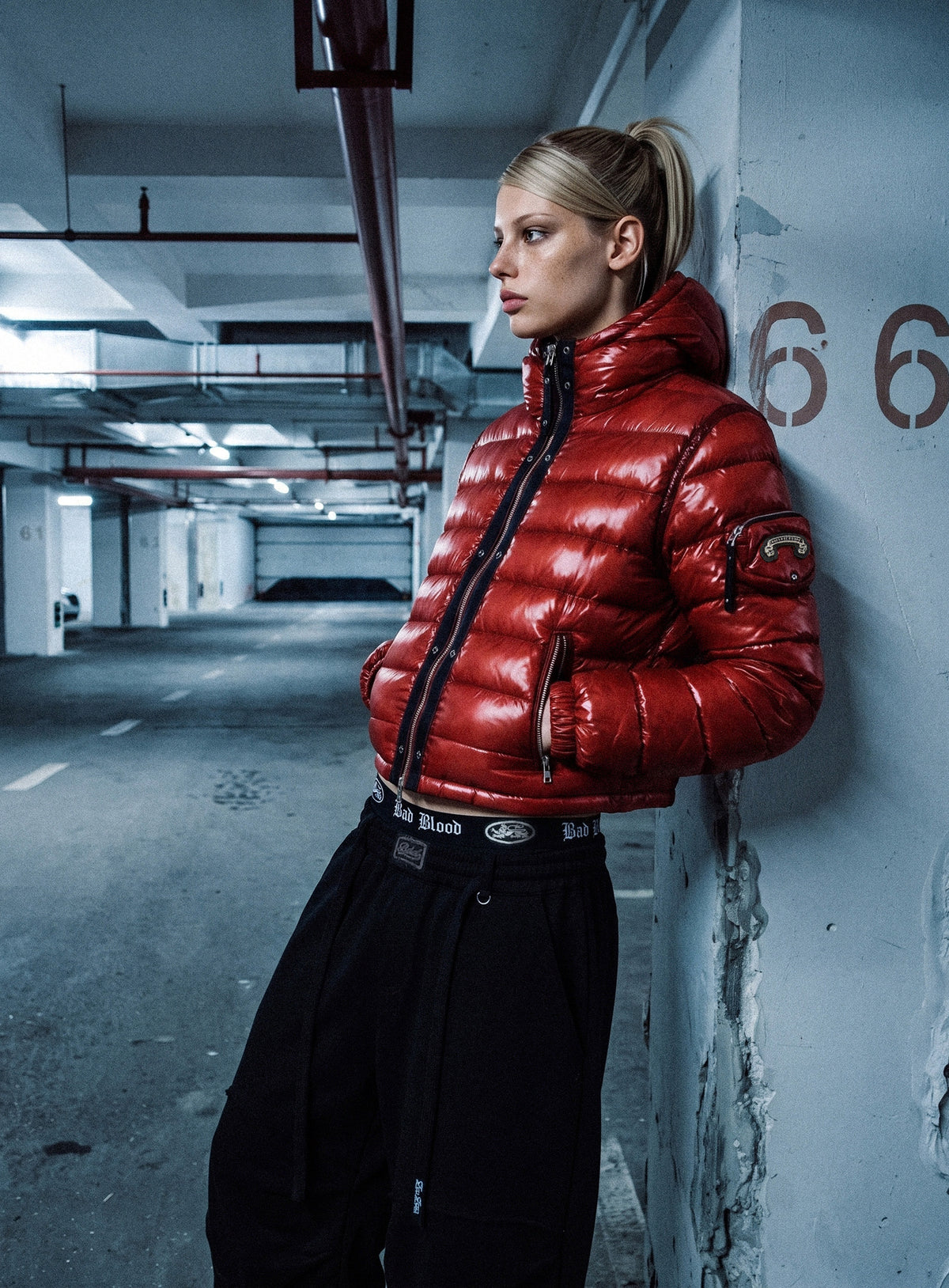 [﻿PREORDER] [w-jkt26-079] Viper 321 Lightweight Hooded Puffer – Red